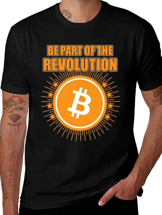 Bitcoin Revolution T-Shirt - Crypto Currency Tee