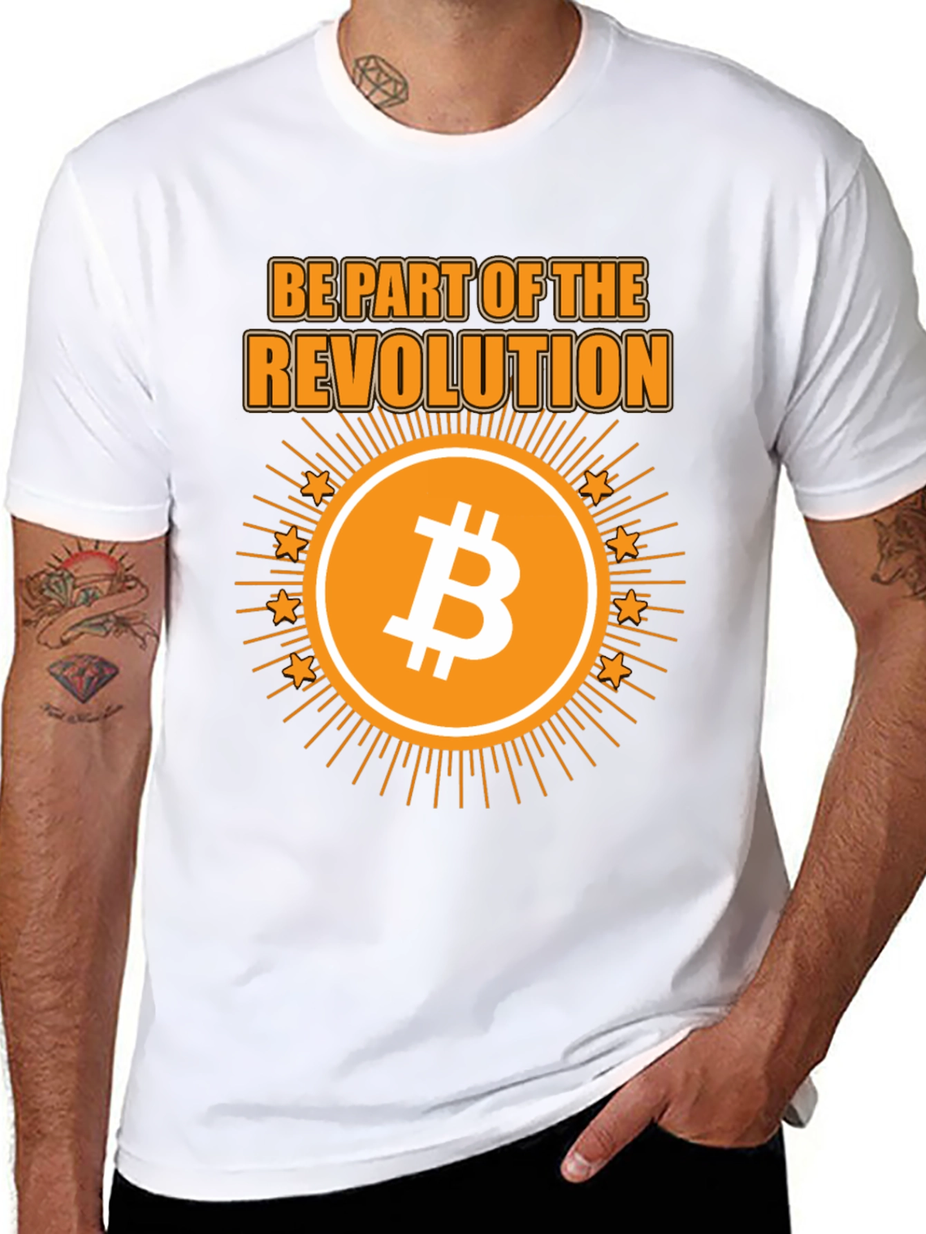Bitcoin Revolution T-Shirt - Crypto Currency Tee