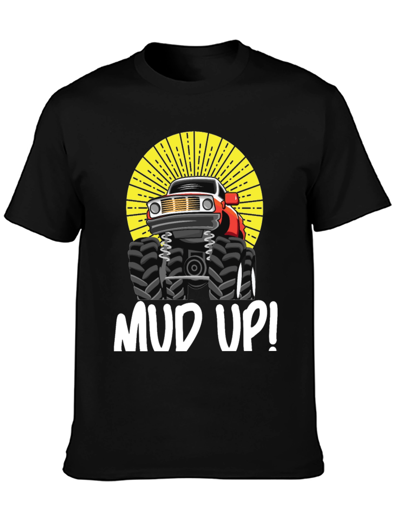 Mud Up Monster Truck Graphic Tee