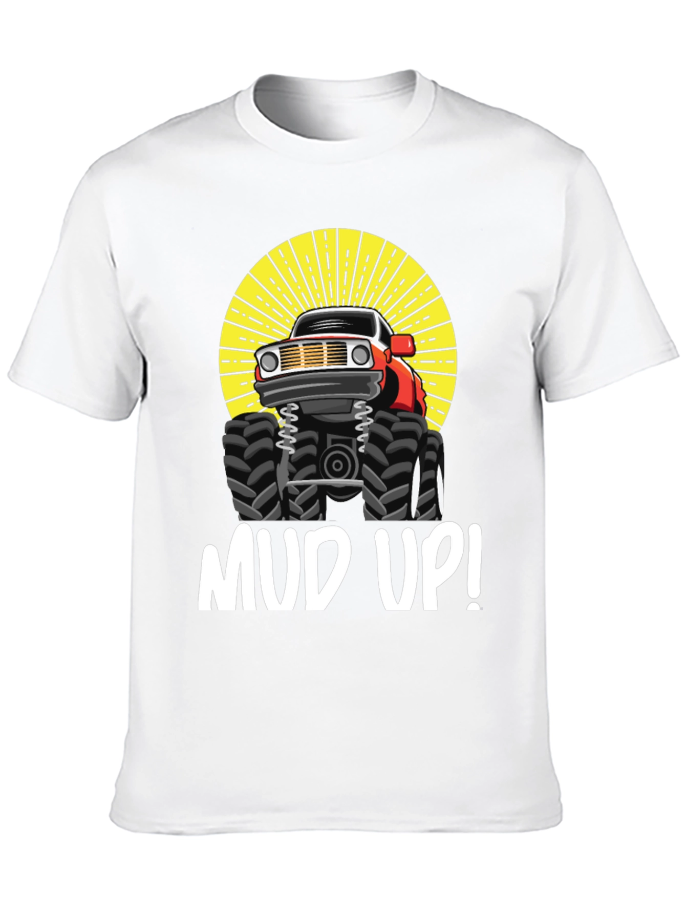 Mud Up Monster Truck Graphic Tee