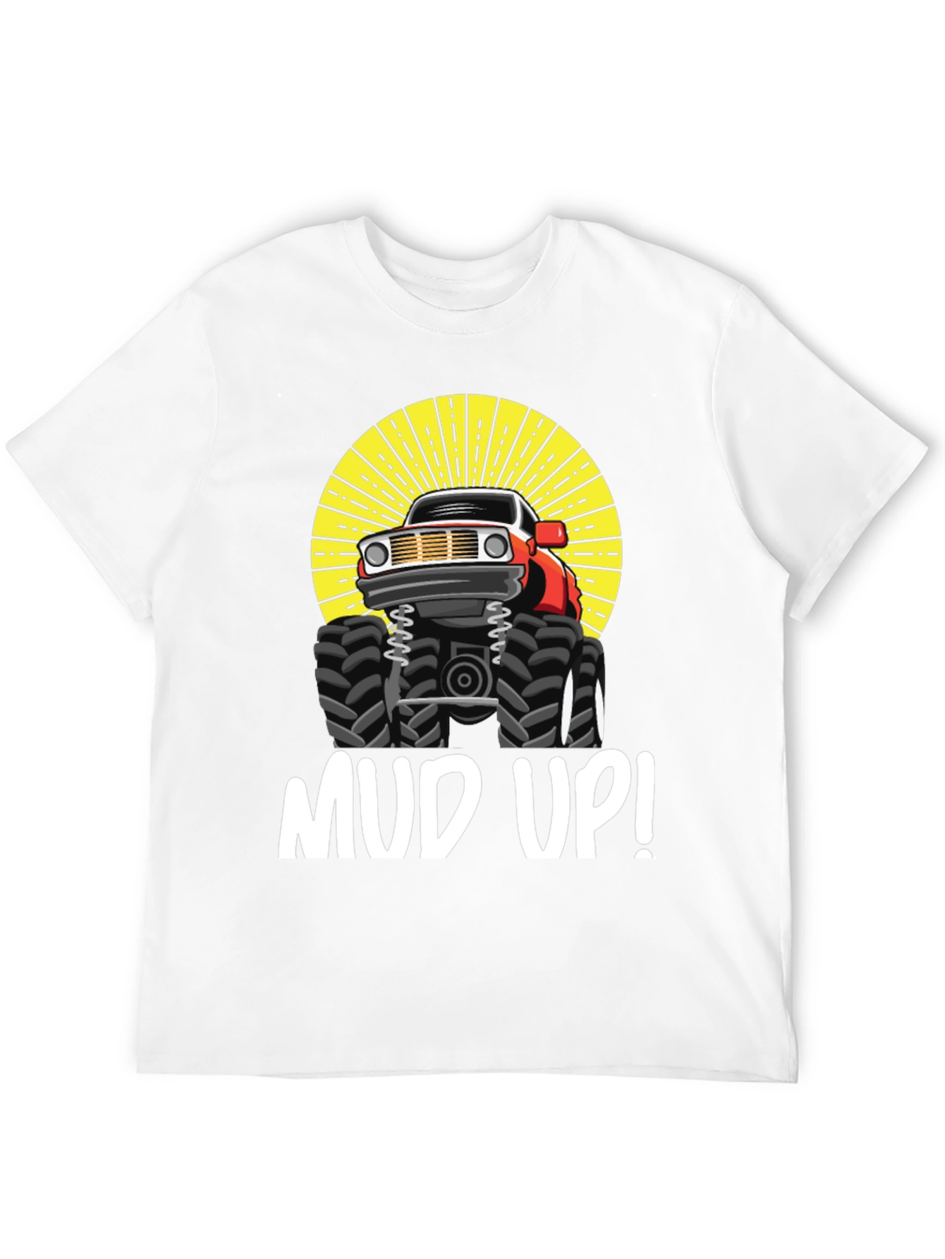 Mud Up Monster Truck Graphic Tee