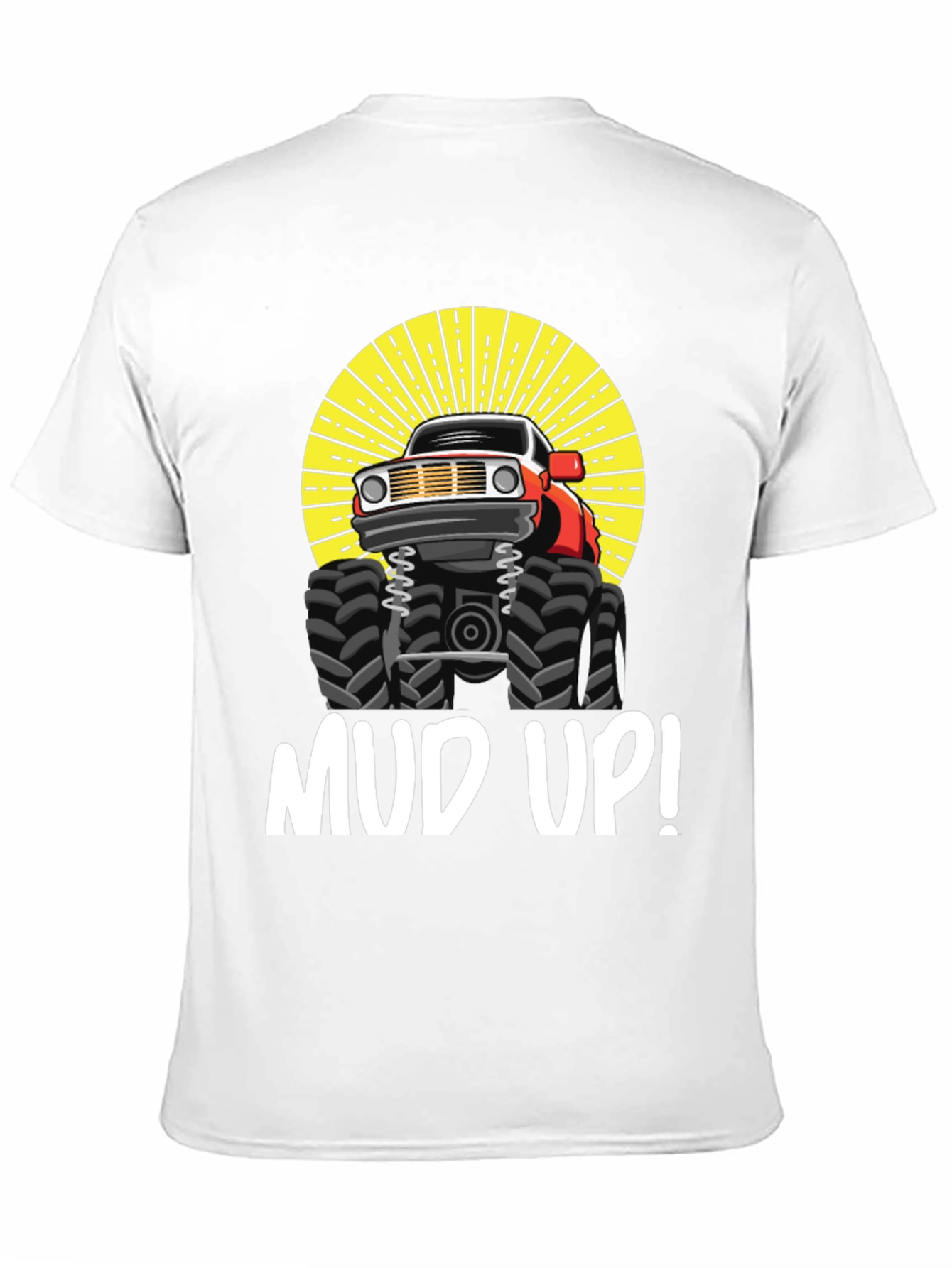 Mud Up Monster Truck Graphic Tee