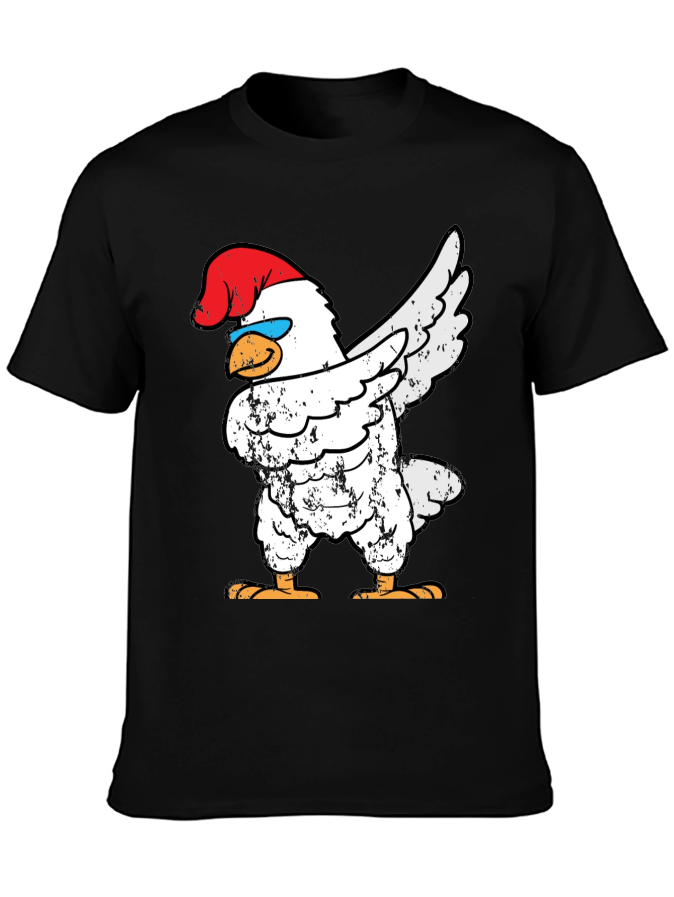 Dabbing Chicken Tee - Funny Poultry Dance Shirt