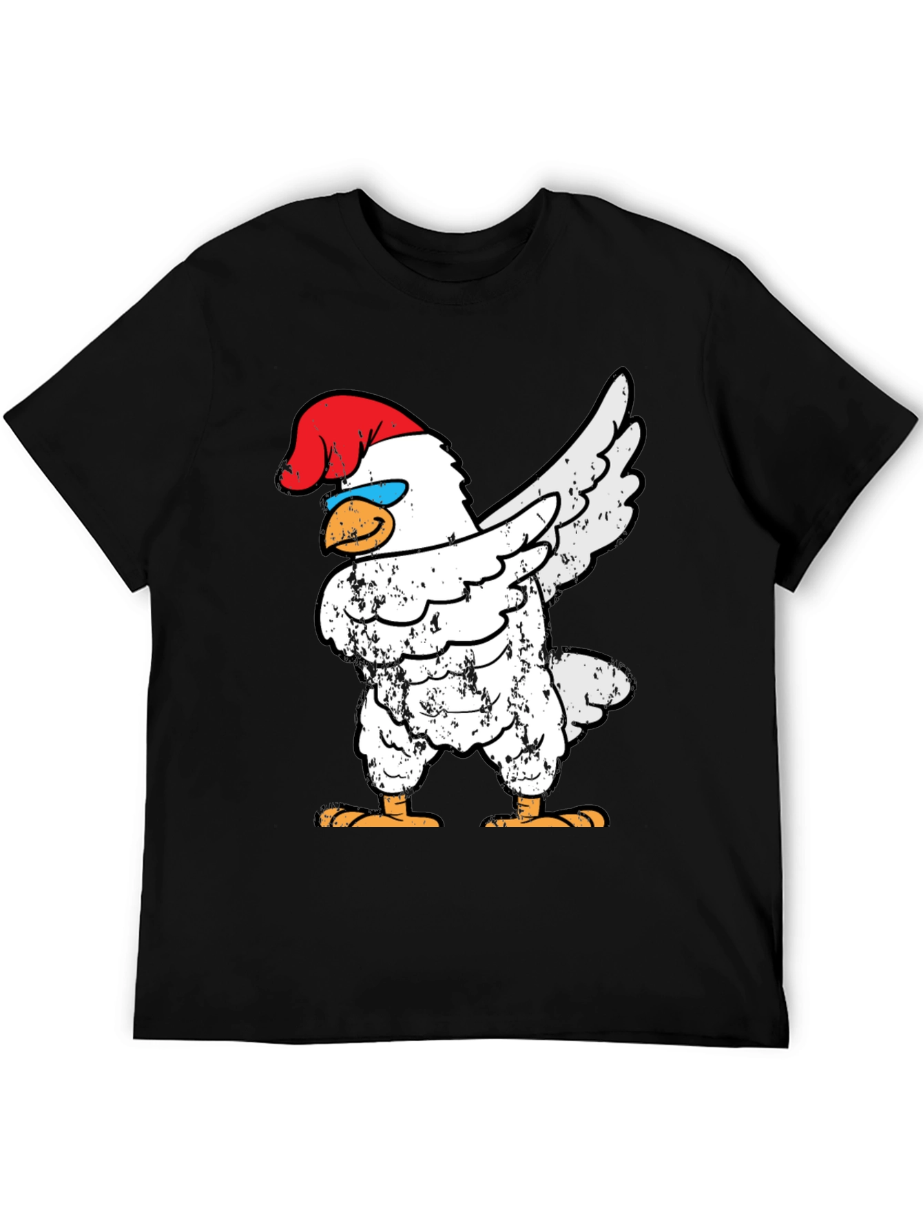 Dabbing Chicken Tee - Funny Poultry Dance Shirt