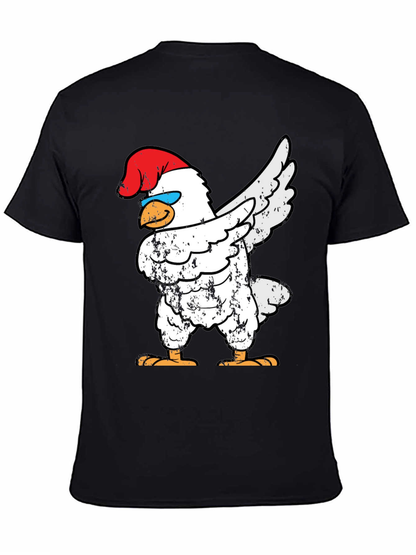 Dabbing Chicken Tee - Funny Poultry Dance Shirt