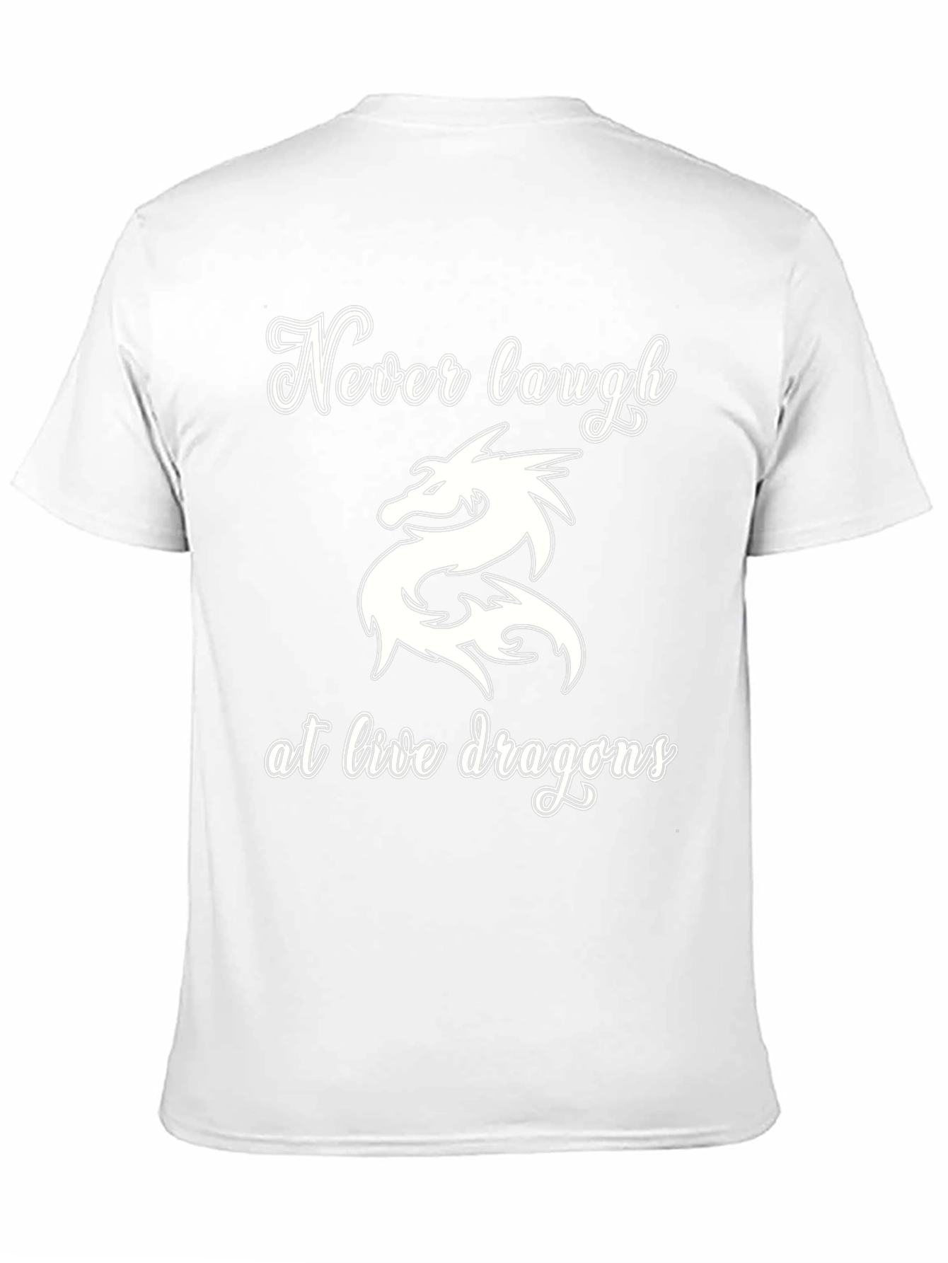 Never Laugh at Live Dragons Graphic Tee