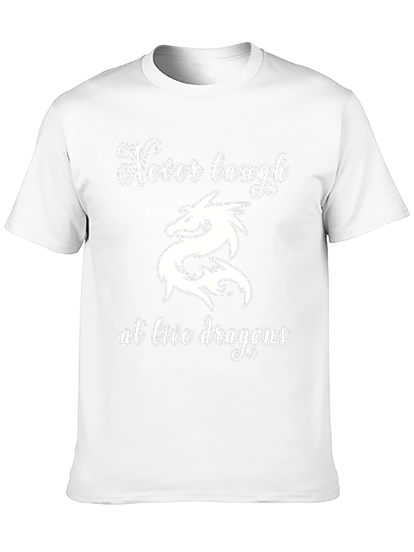 Never Laugh at Live Dragons Graphic Tee