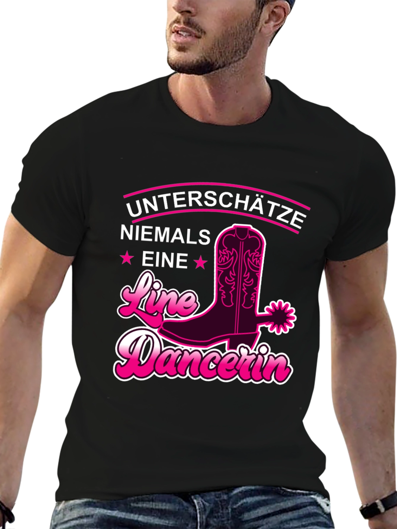 Line Dancer T-Shirt - Untershatze Niemals Eine
