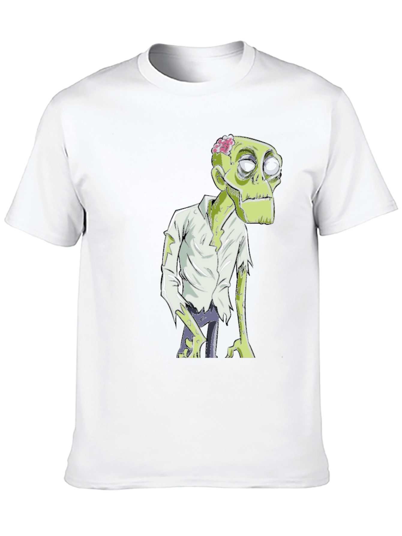 Zombie Graphic Tee - Halloween Costume Shirt