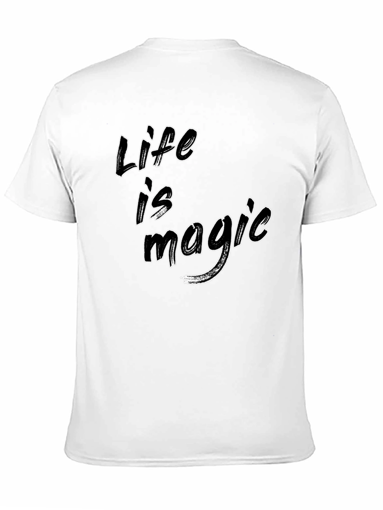 Life is Magic Black Graphic Tee