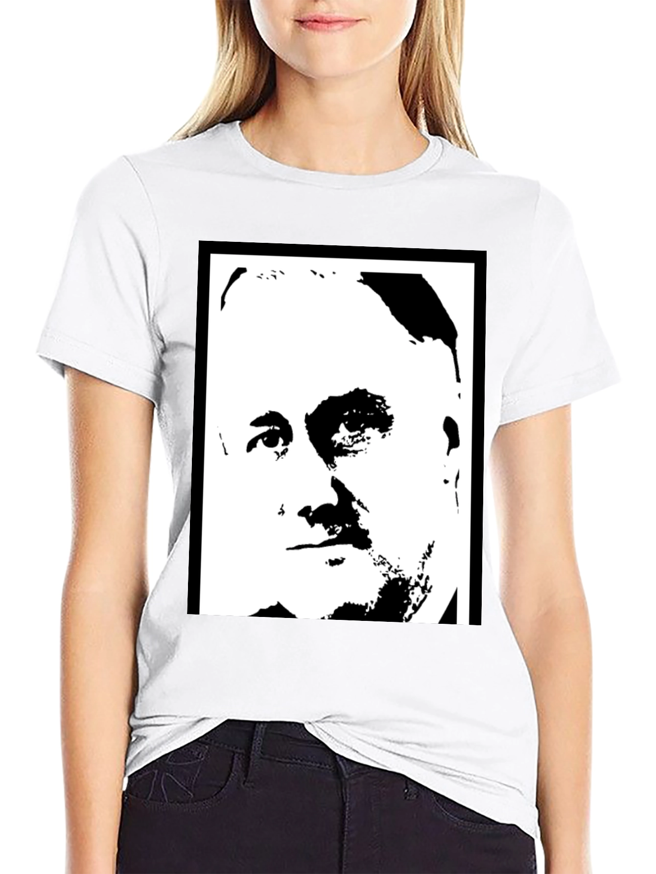FDR Portrait Graphic Black T-Shirt