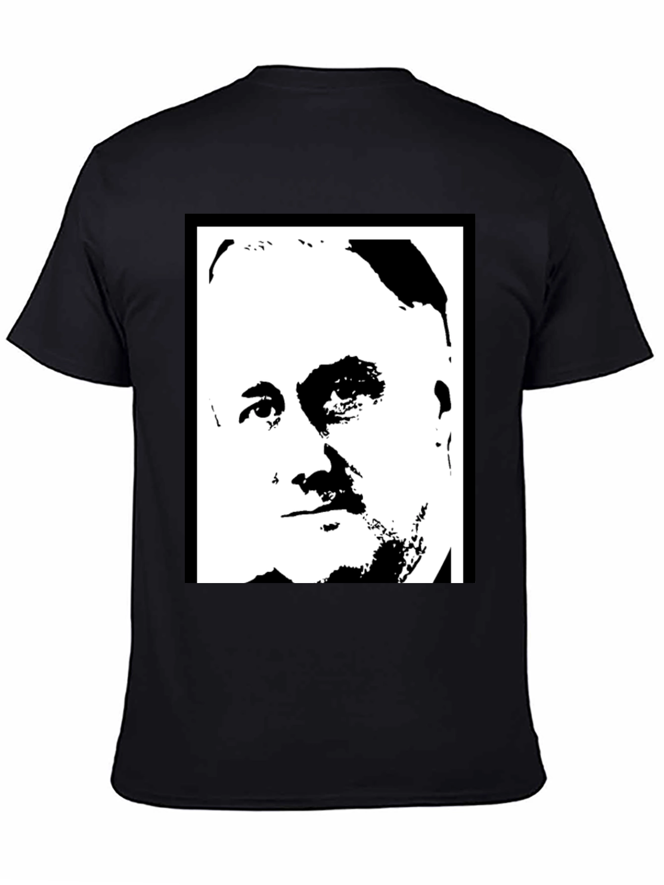 FDR Portrait Graphic Black T-Shirt