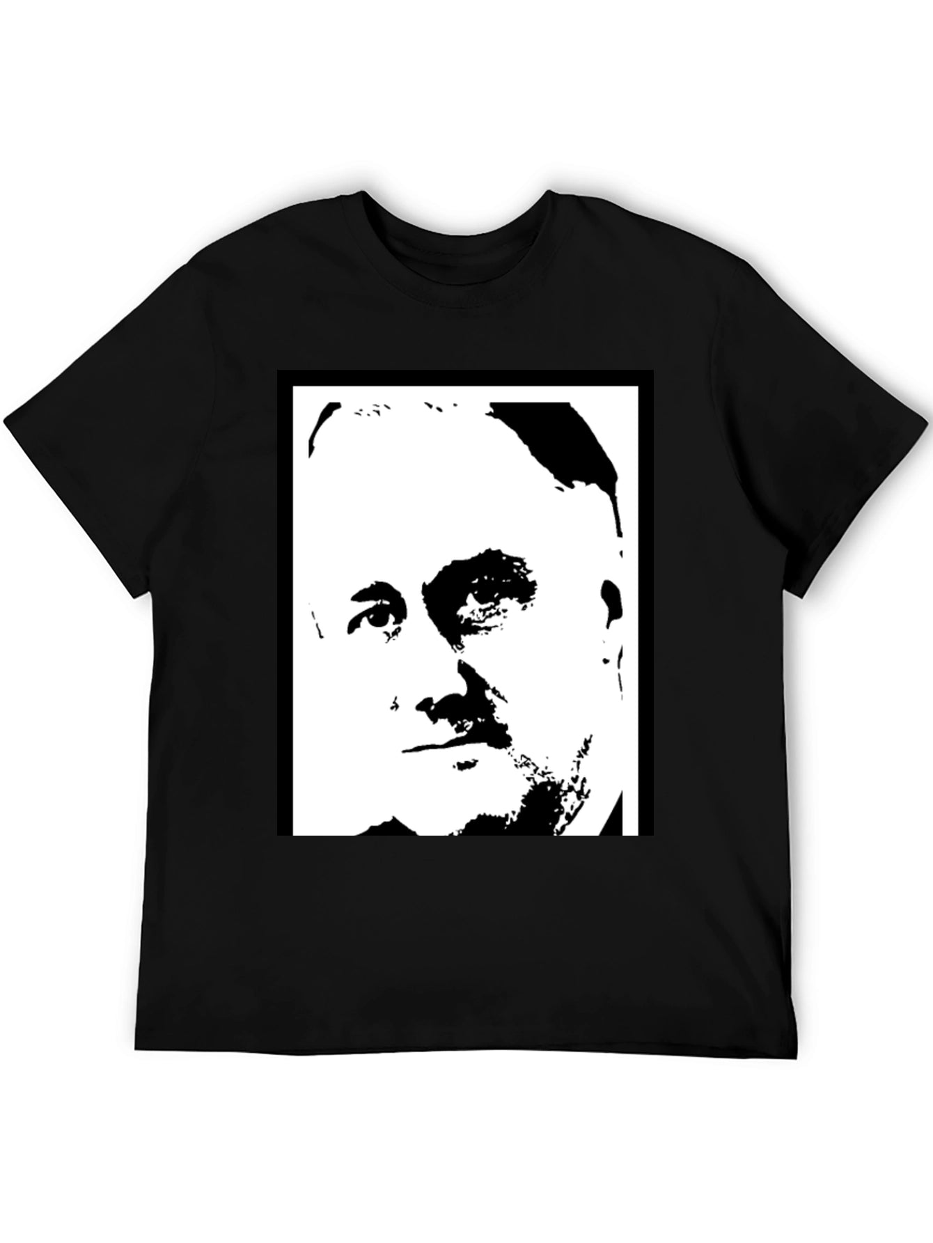 FDR Portrait Graphic Black T-Shirt