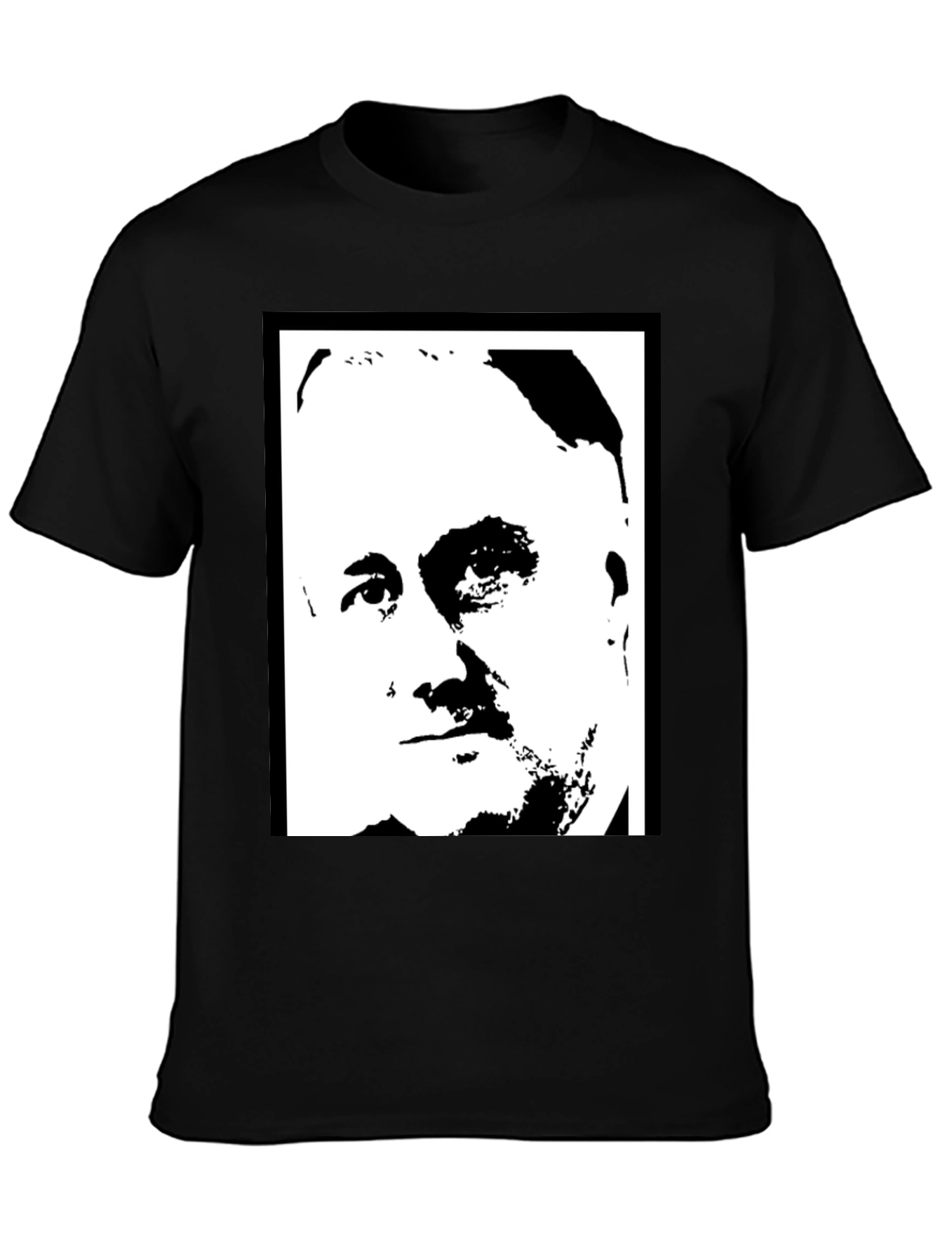 FDR Portrait Graphic Black T-Shirt
