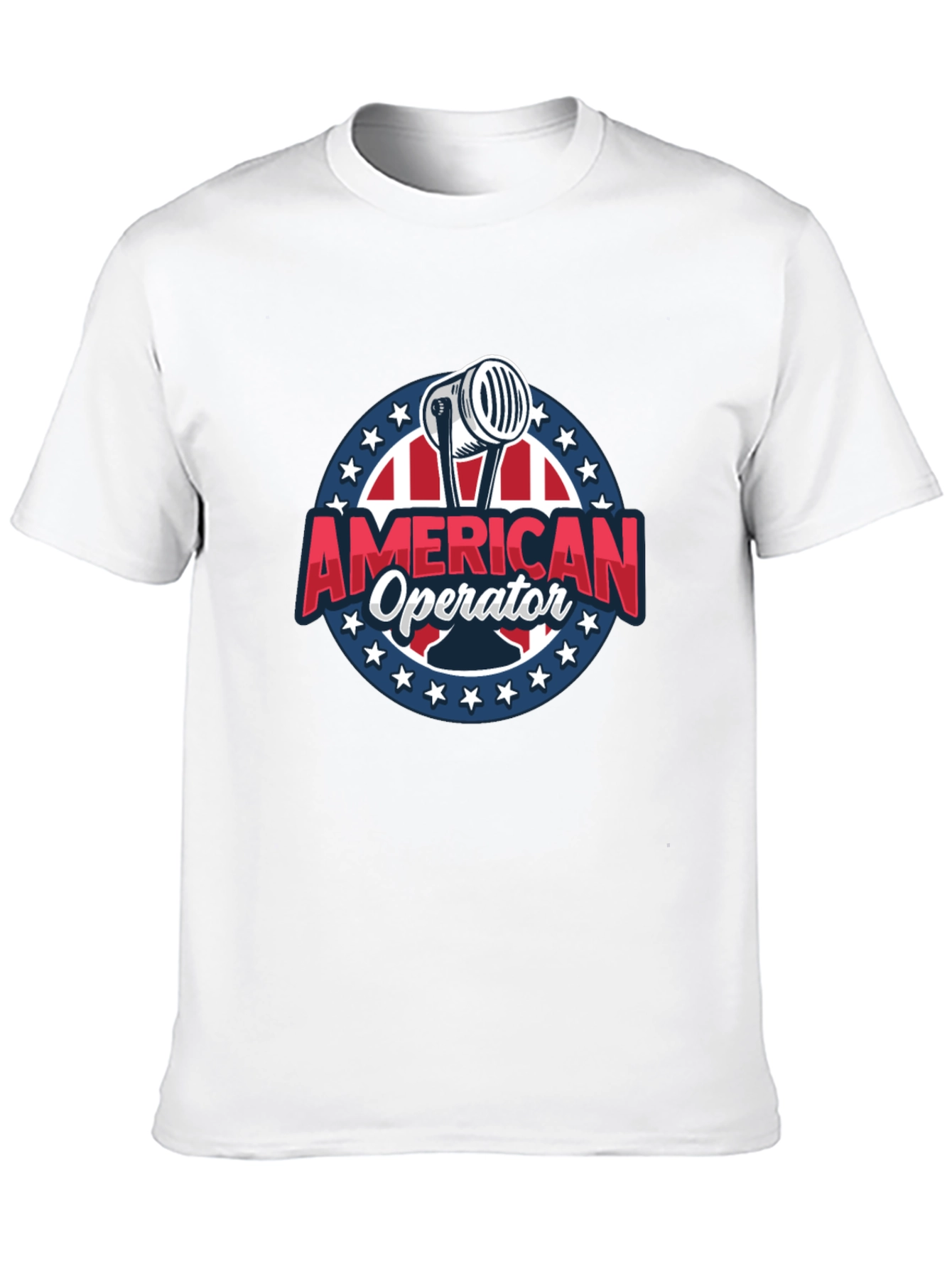 American Operator T-Shirt - Patriotic Design