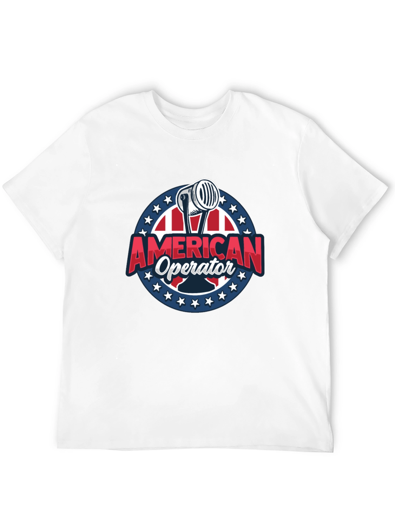 American Operator T-Shirt - Patriotic Design