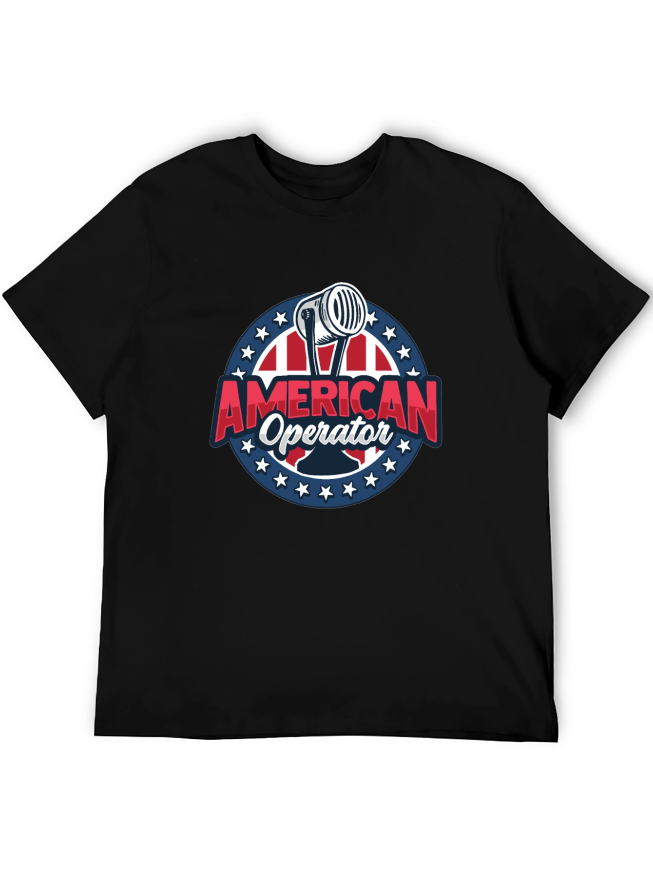 American Operator T-Shirt - Patriotic Design
