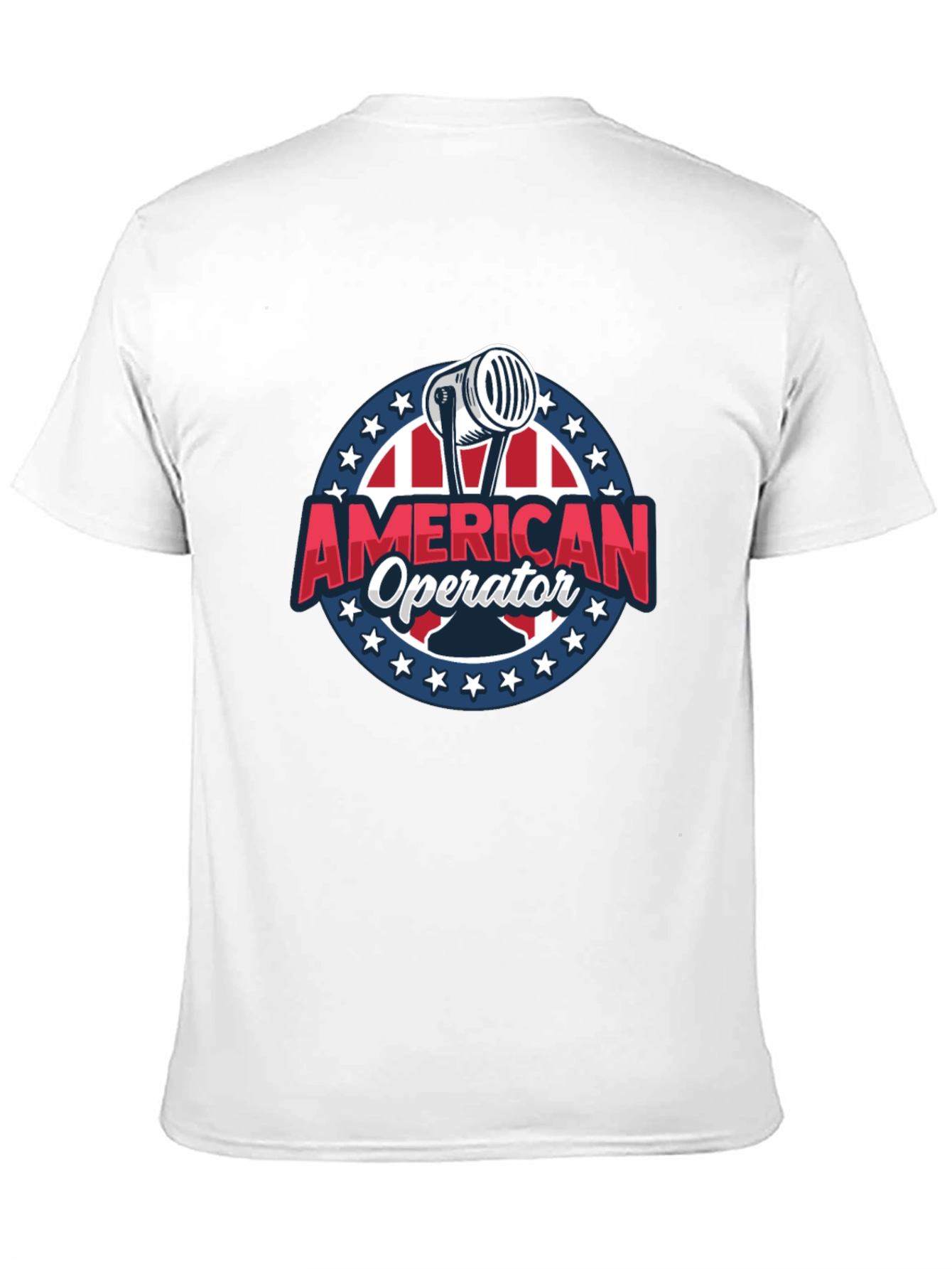 American Operator T-Shirt - Patriotic Design