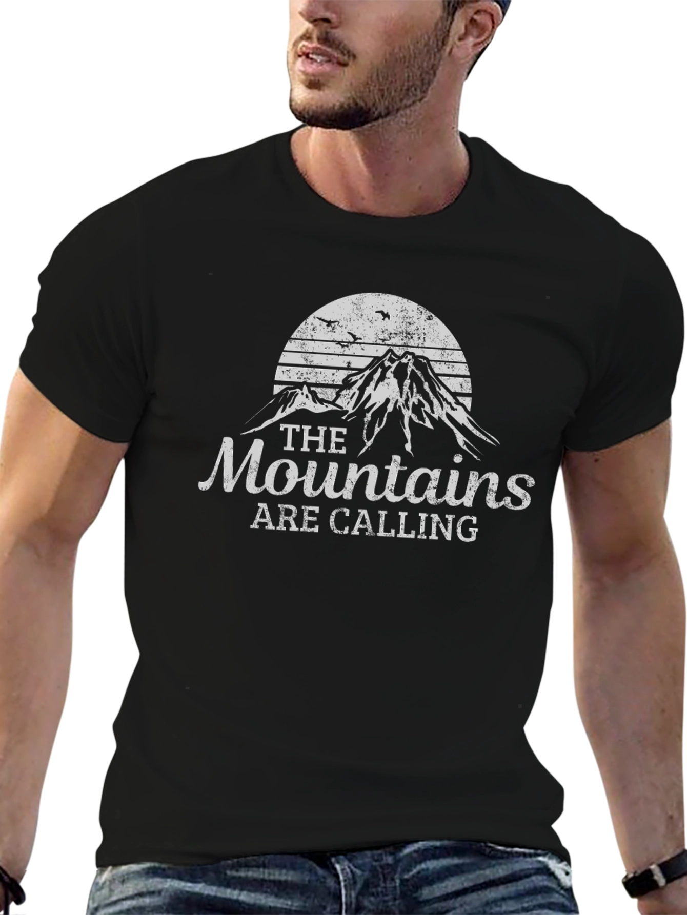 Mountains Are Calling Graphic T-Shirt