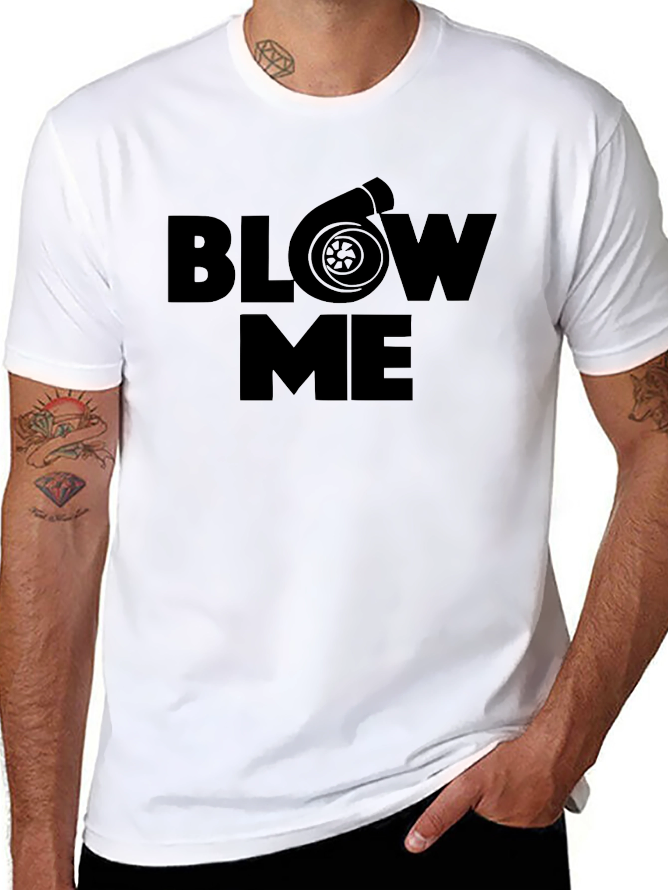 Blow Me Turbo T-Shirt - Car Enthusiast Apparel