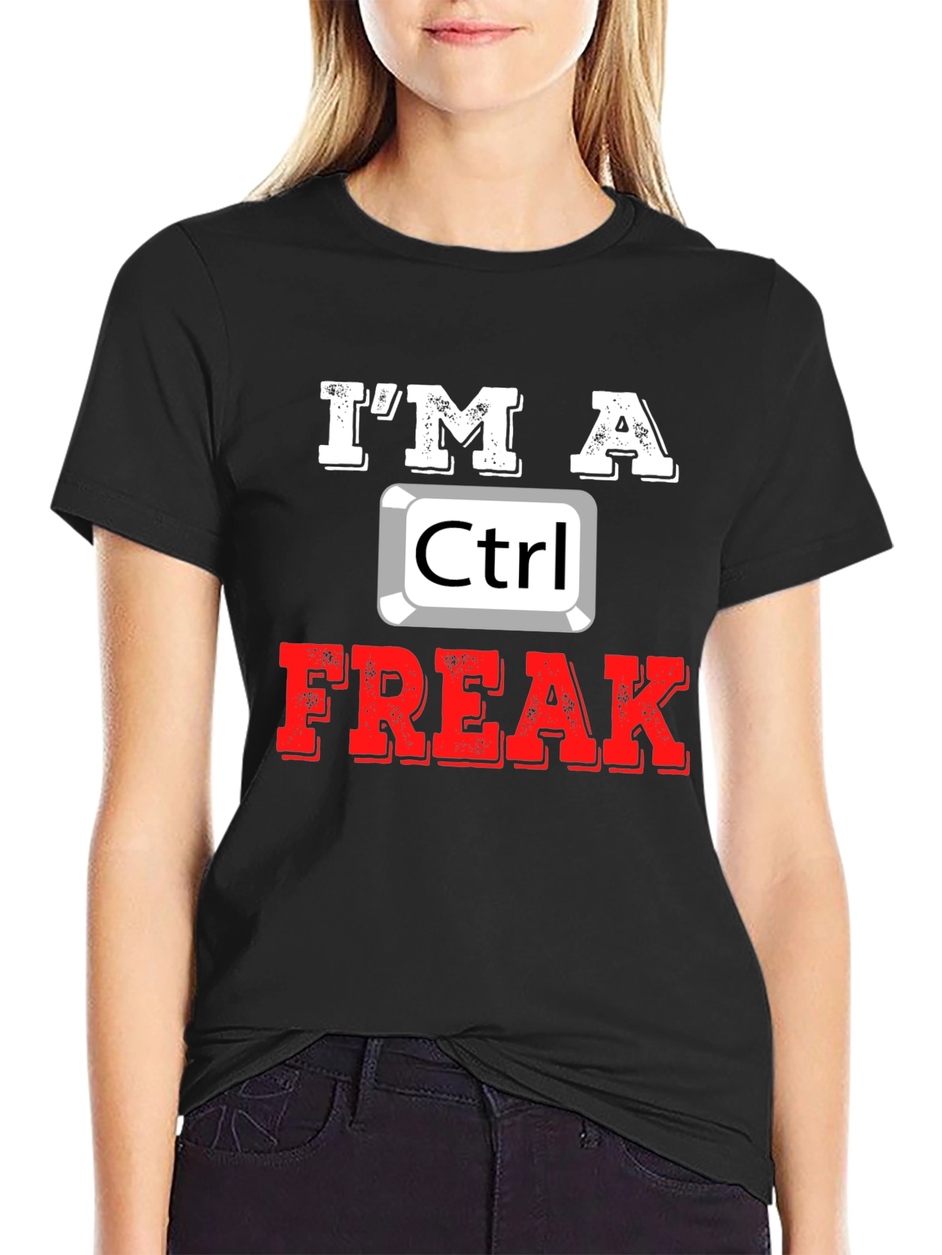 Ctrl Freak T-Shirt - Funny Programmer Tee