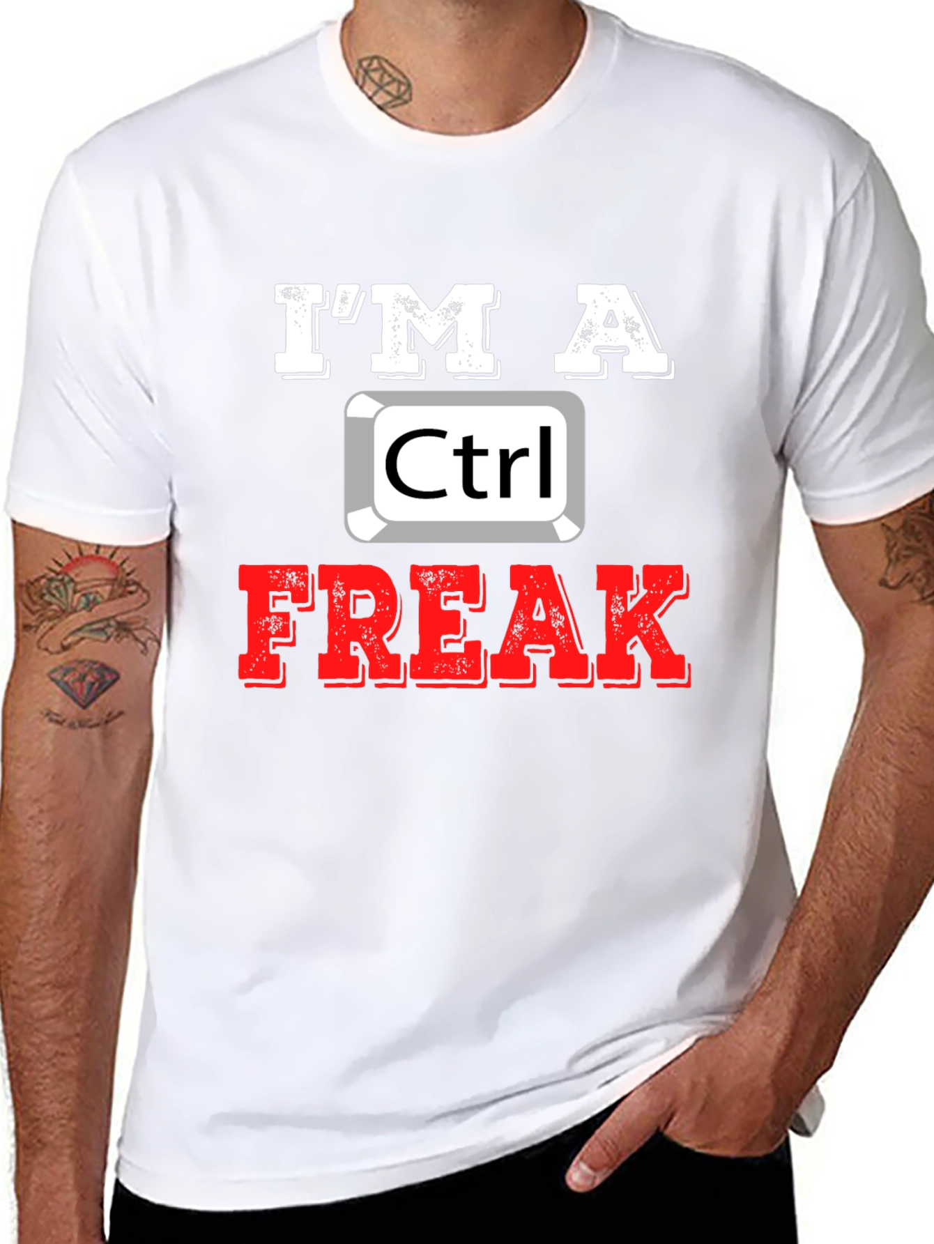Ctrl Freak T-Shirt - Funny Programmer Tee