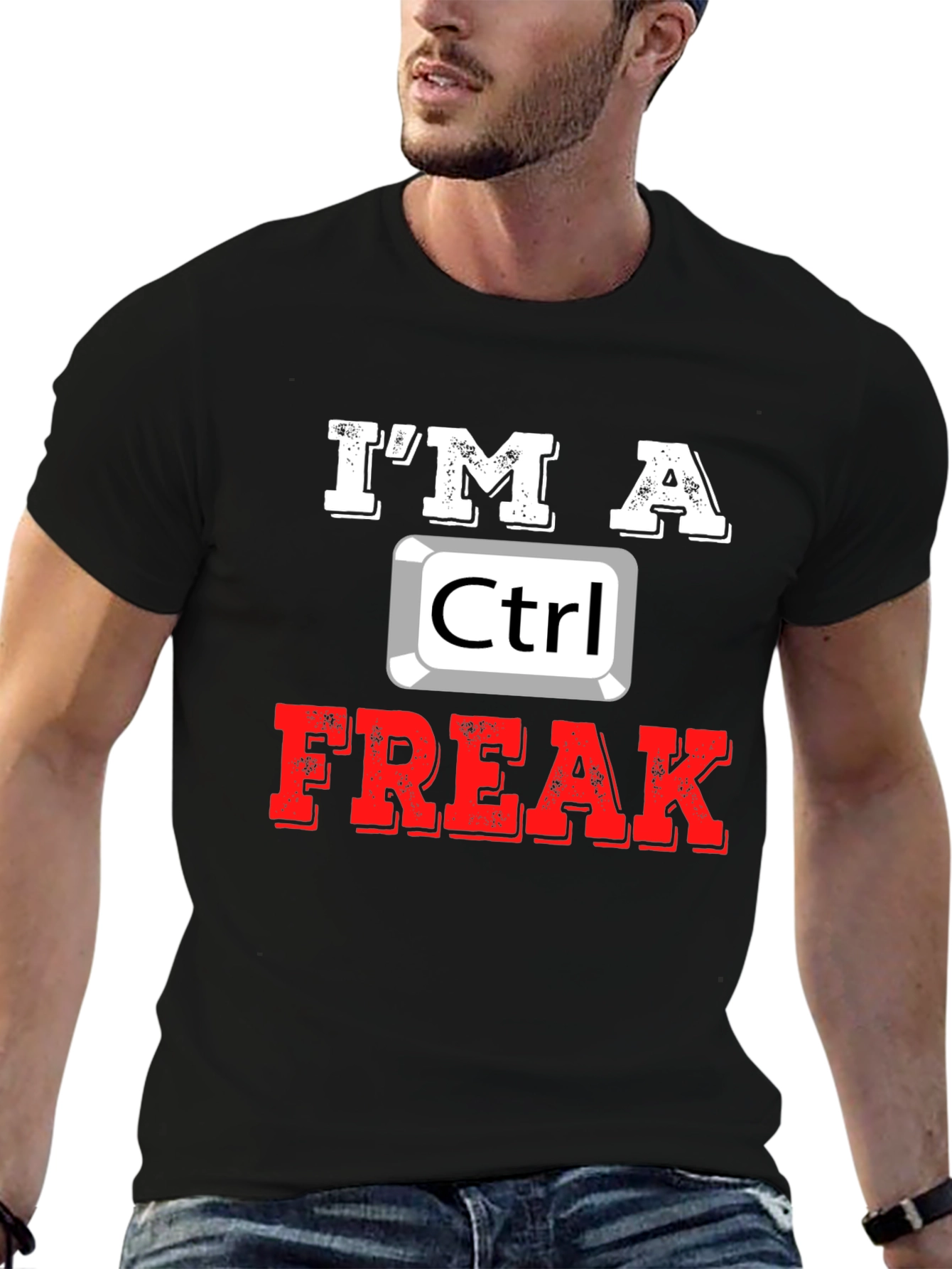 Ctrl Freak T-Shirt - Funny Programmer Tee