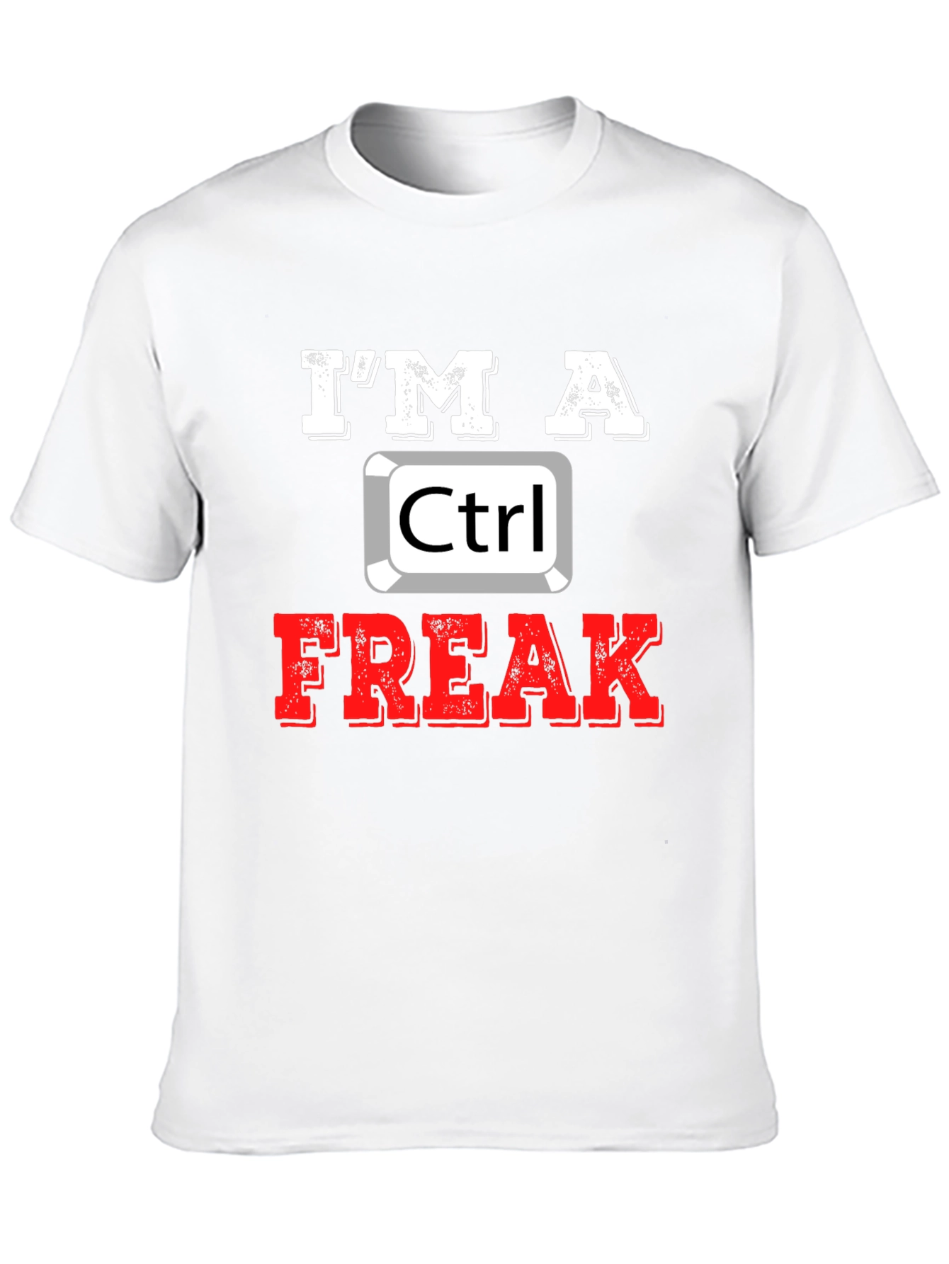 Ctrl Freak T-Shirt - Funny Programmer Tee