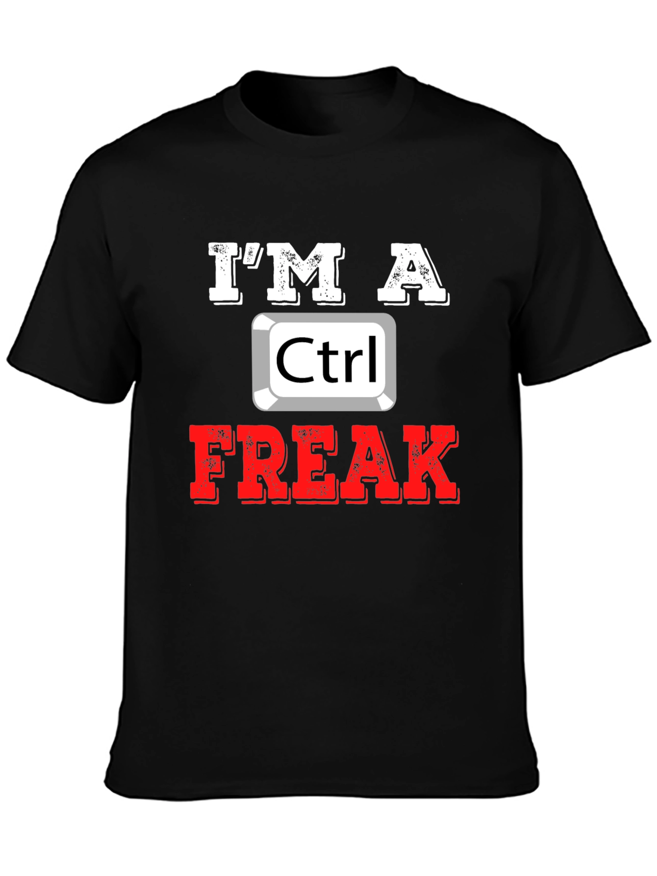 Ctrl Freak T-Shirt - Funny Programmer Tee