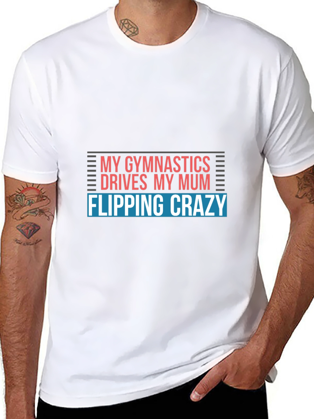 Gymnastics Mum Crazy Tee