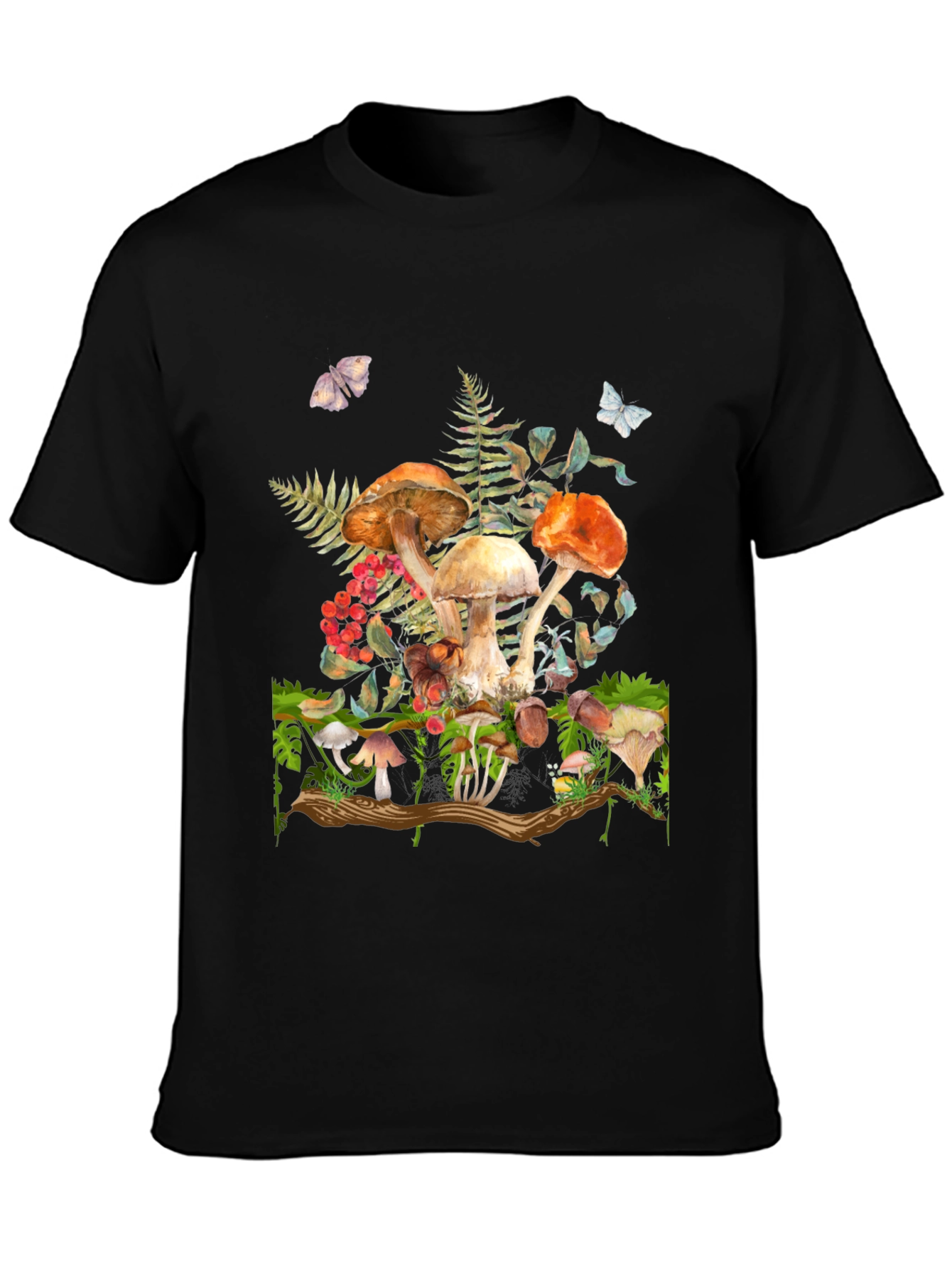 Mushroom Forest Graphic T-Shirt