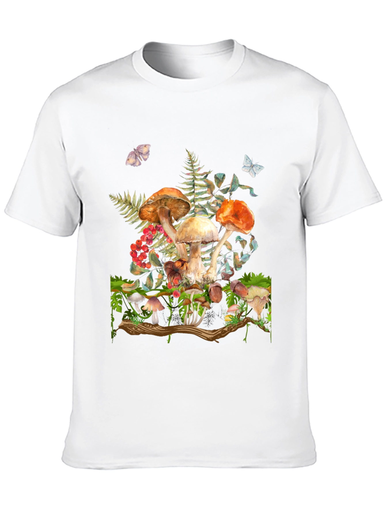 Mushroom Forest Graphic T-Shirt
