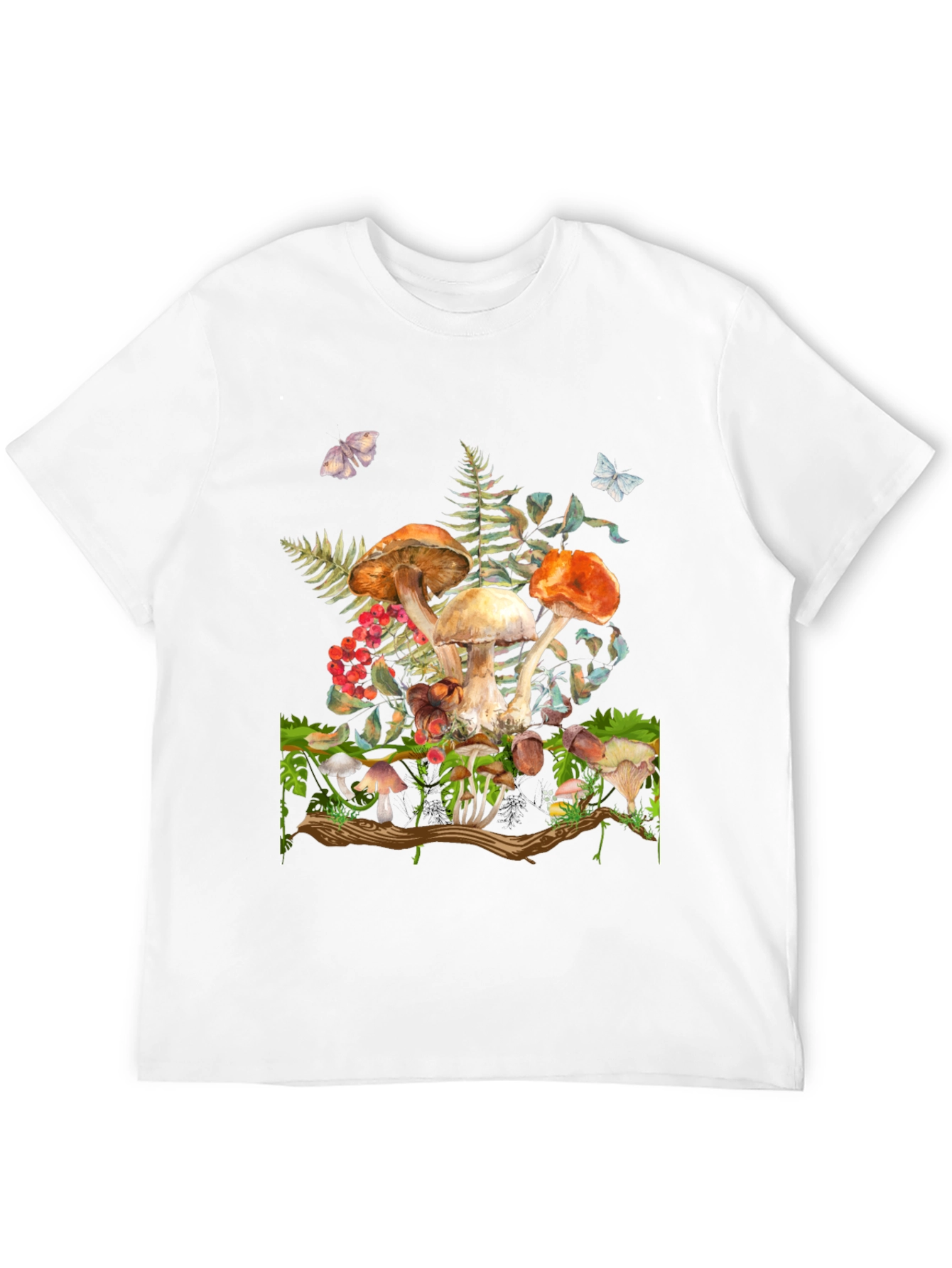 Mushroom Forest Graphic T-Shirt