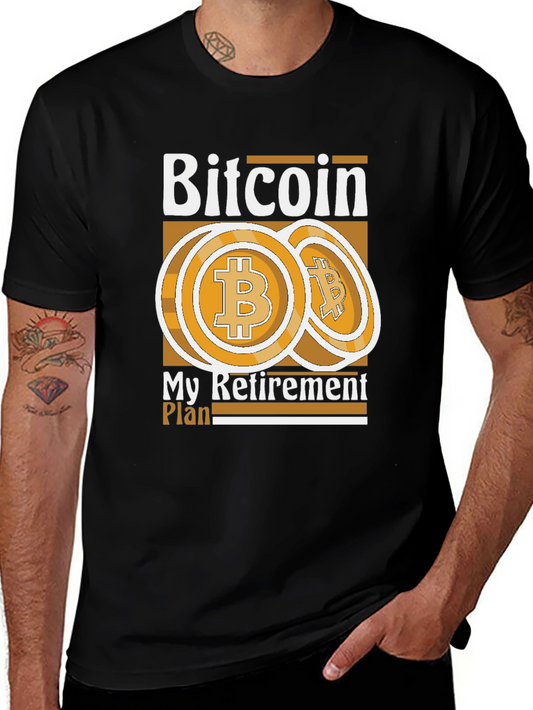 Bitcoin Retirement Plan Graphic Tee