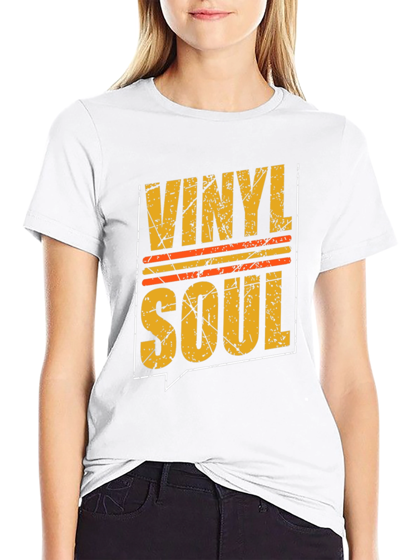 Vinyl Soul Graphic Tee - Retro Music Lover Shirt