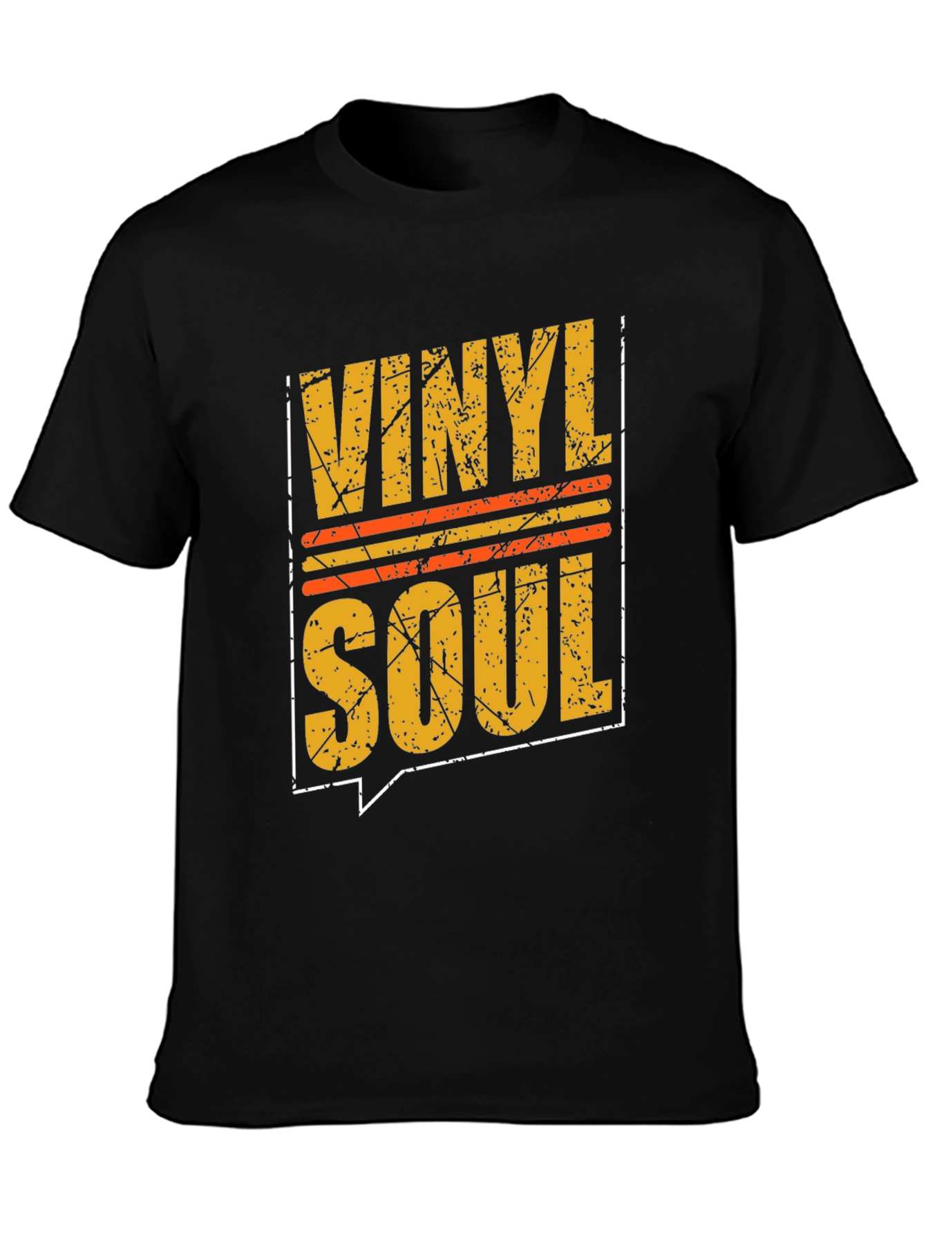 Vinyl Soul Graphic Tee - Retro Music Lover Shirt