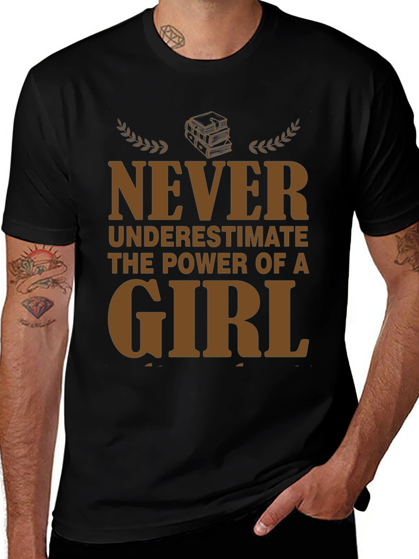 Never Underestimate Girl Power T-Shirt