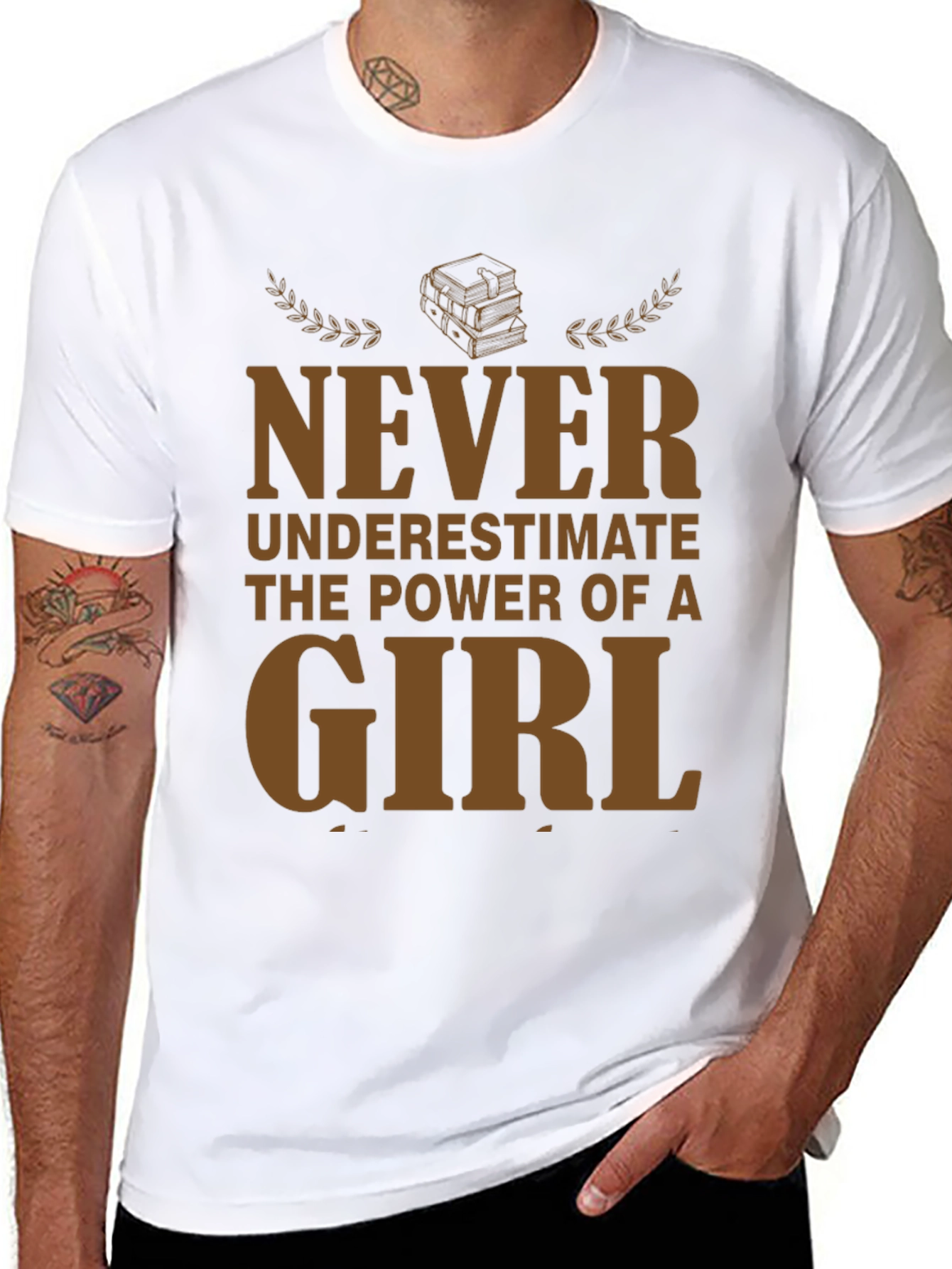 Never Underestimate Girl Power T-Shirt