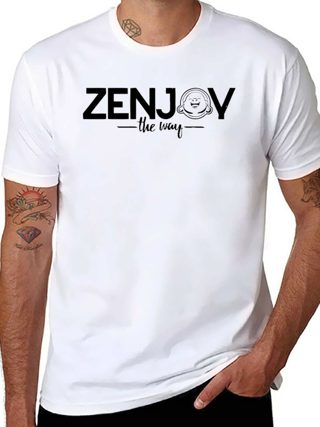Zenjoy - The Way Black T-Shirt
