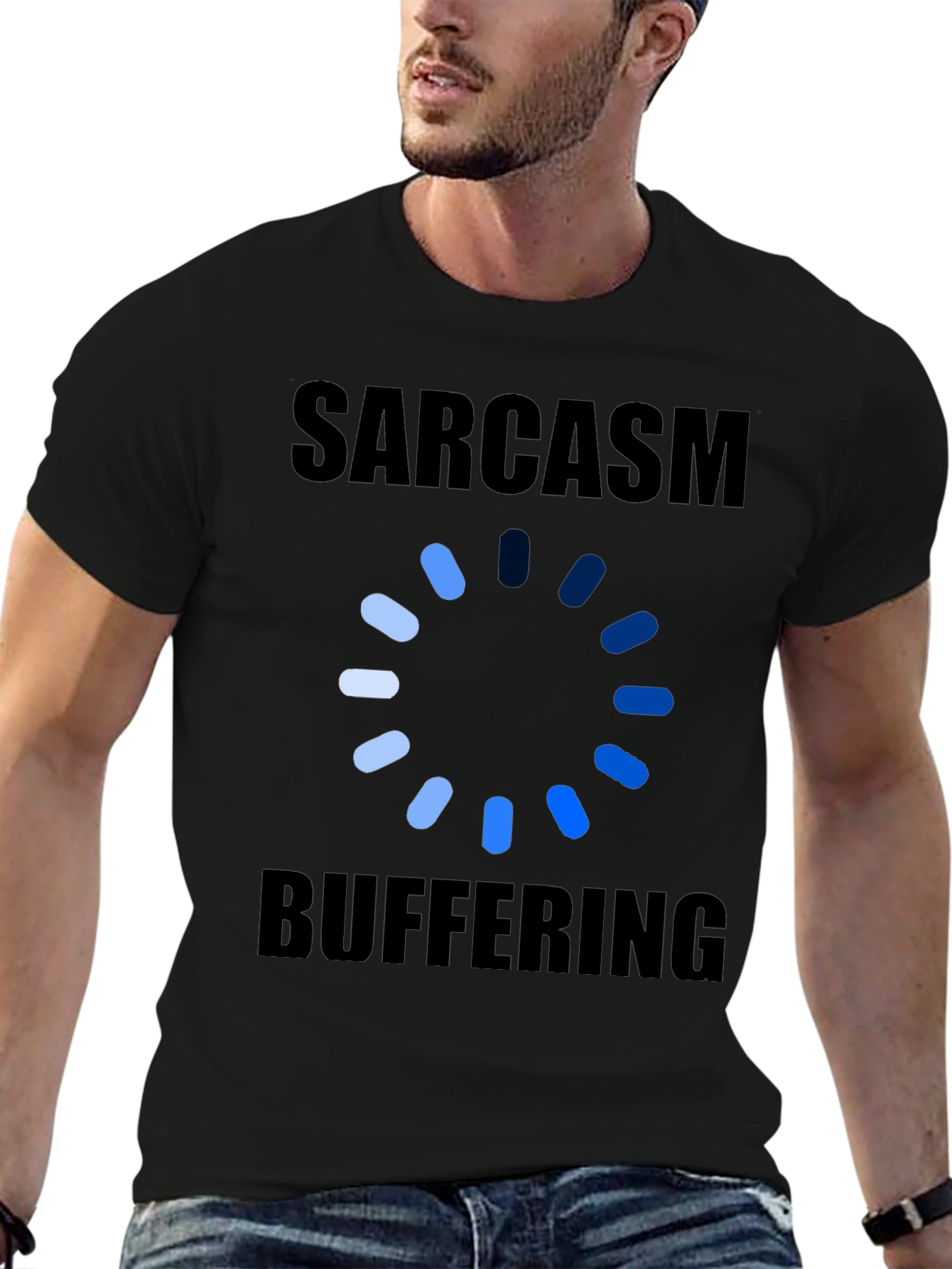 Sarcasm Buffering Graphic Tee - Humor T-Shirt