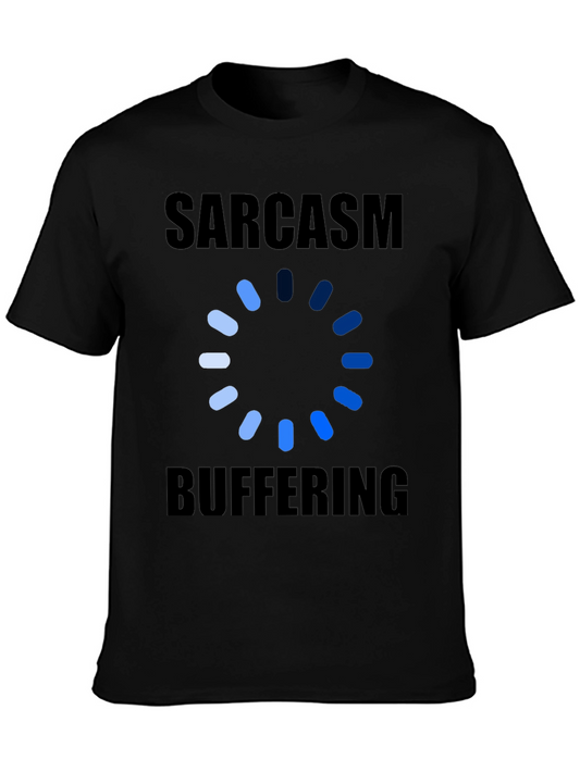 Sarcasm Buffering Graphic Tee - Humor T-Shirt