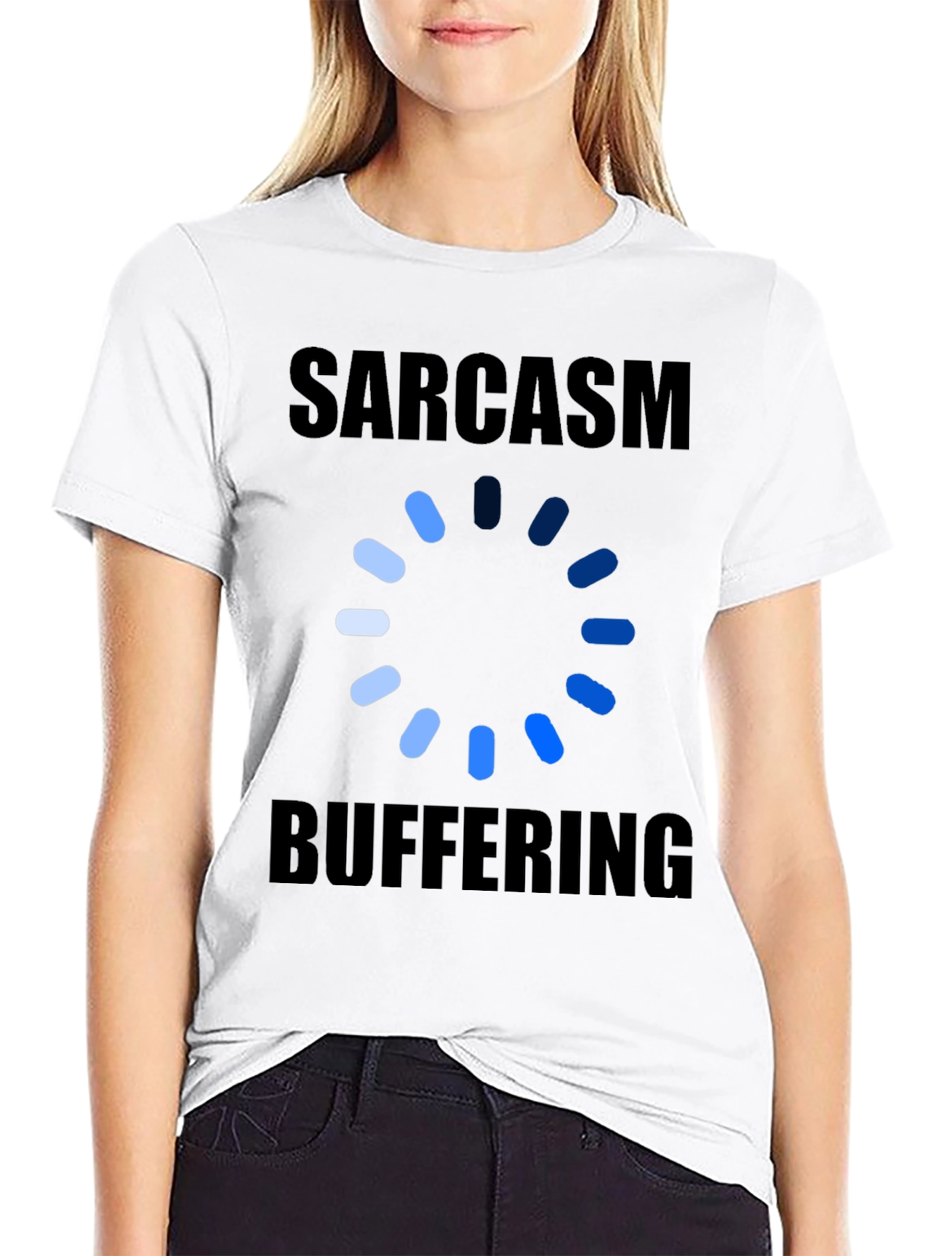 Sarcasm Buffering Graphic Tee - Humor T-Shirt