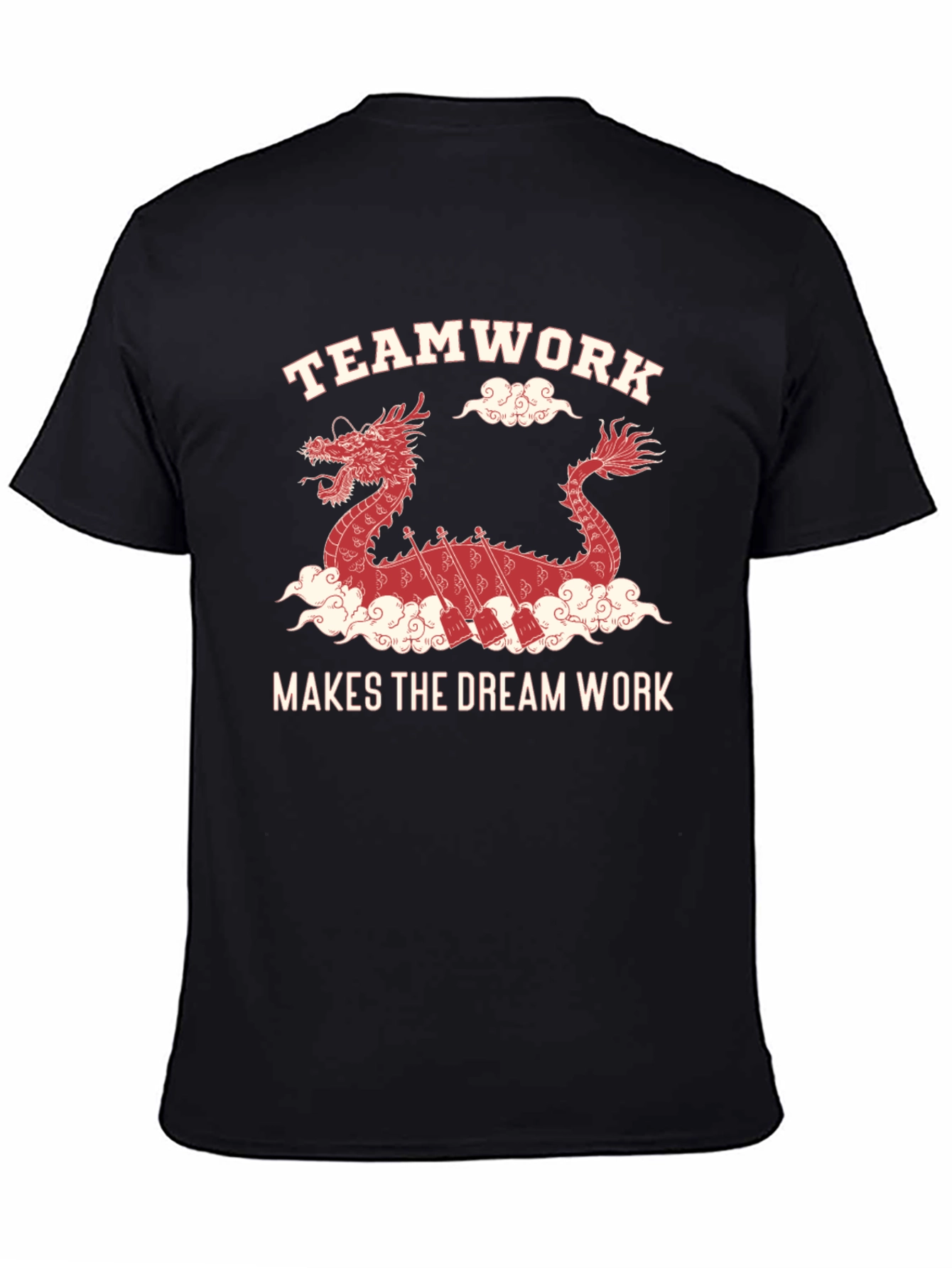 Teamwork Dragon Boat Graphic Tee