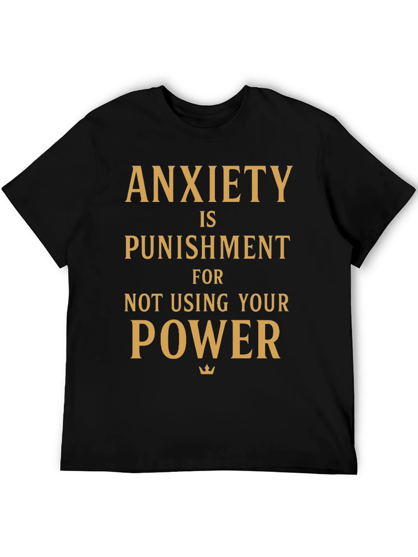 Anxiety Punishment Black T-Shirt