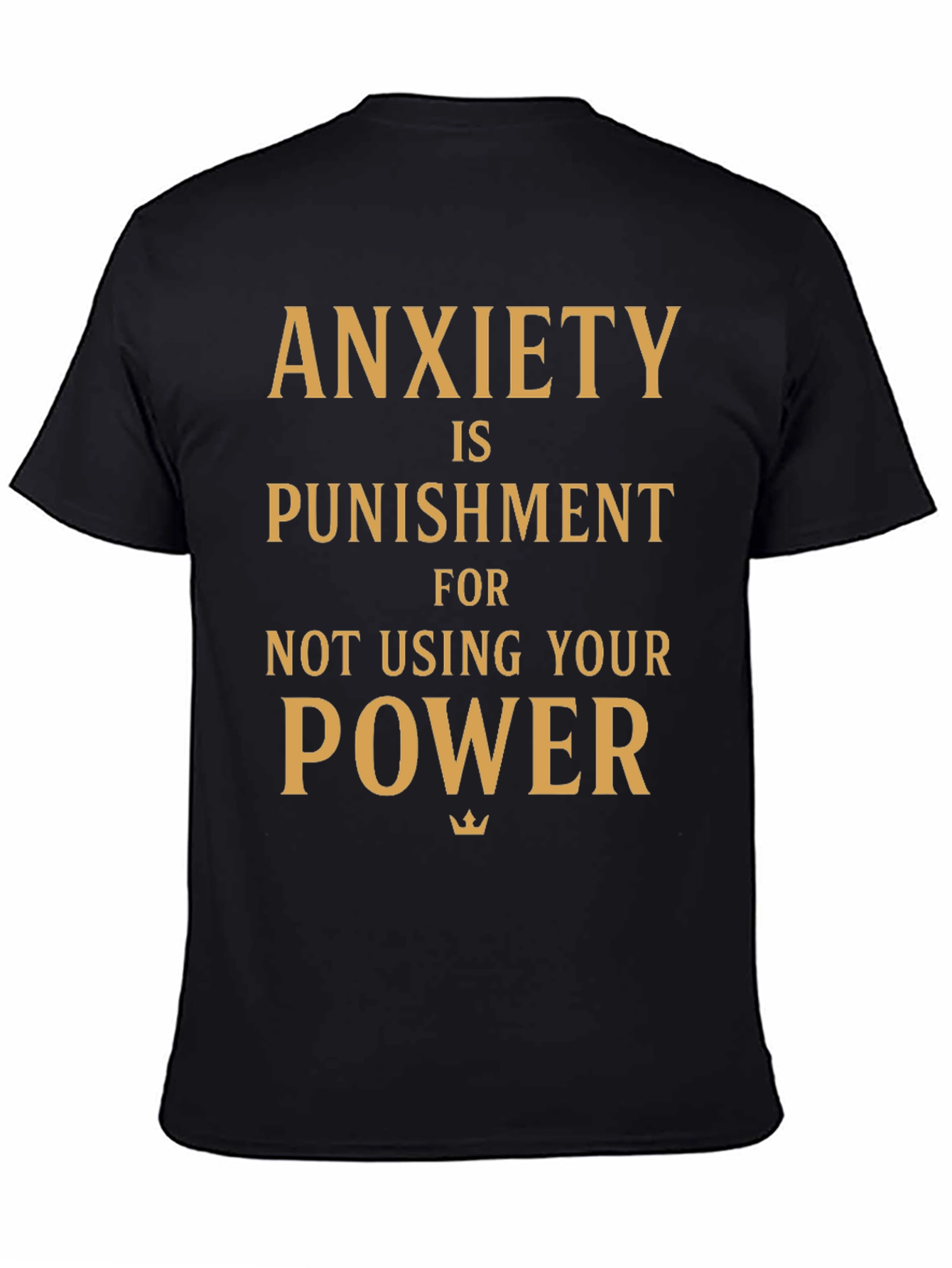 Anxiety Punishment Black T-Shirt