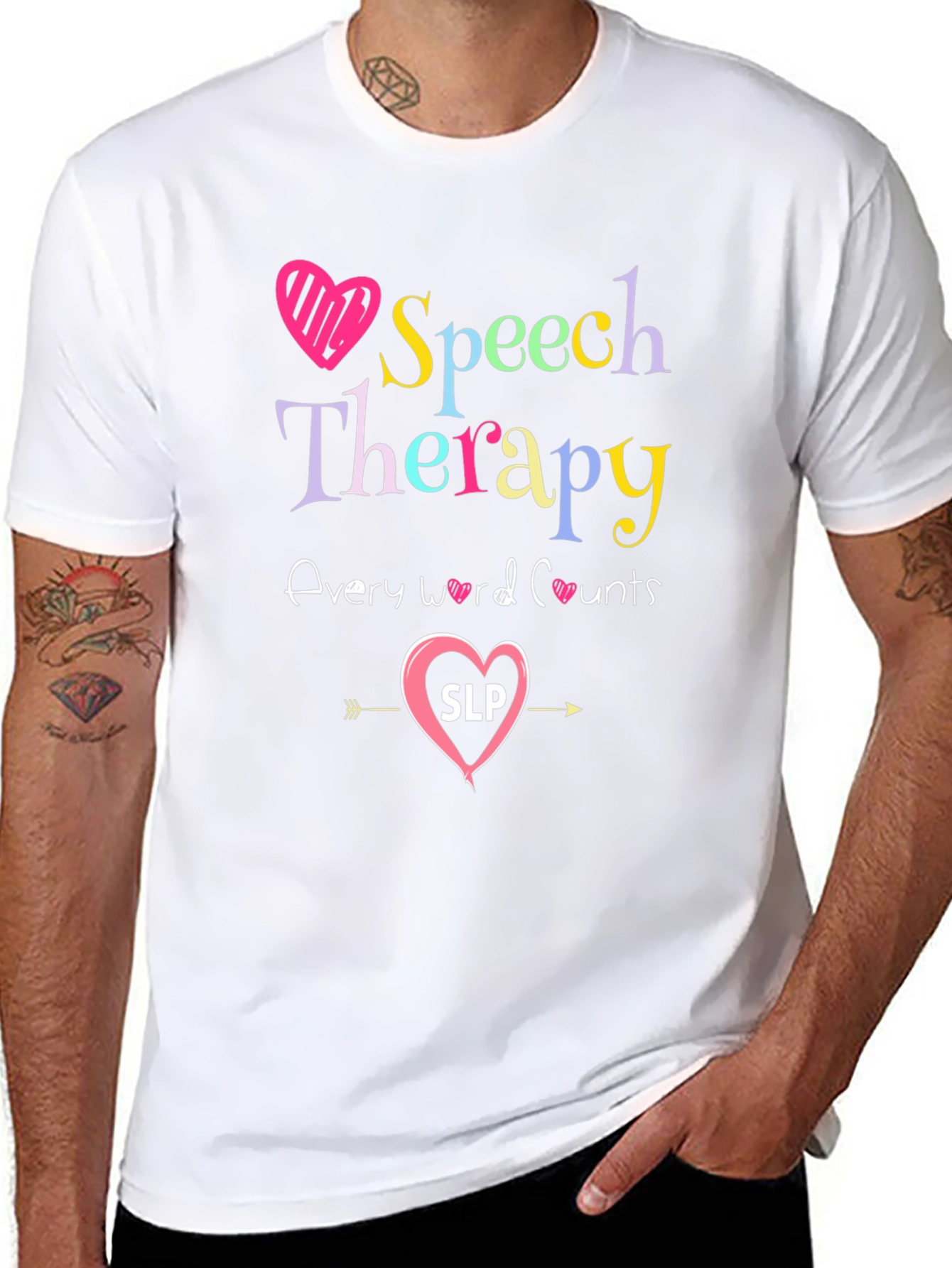 Speech Therapy T-Shirt - Every Word Counts