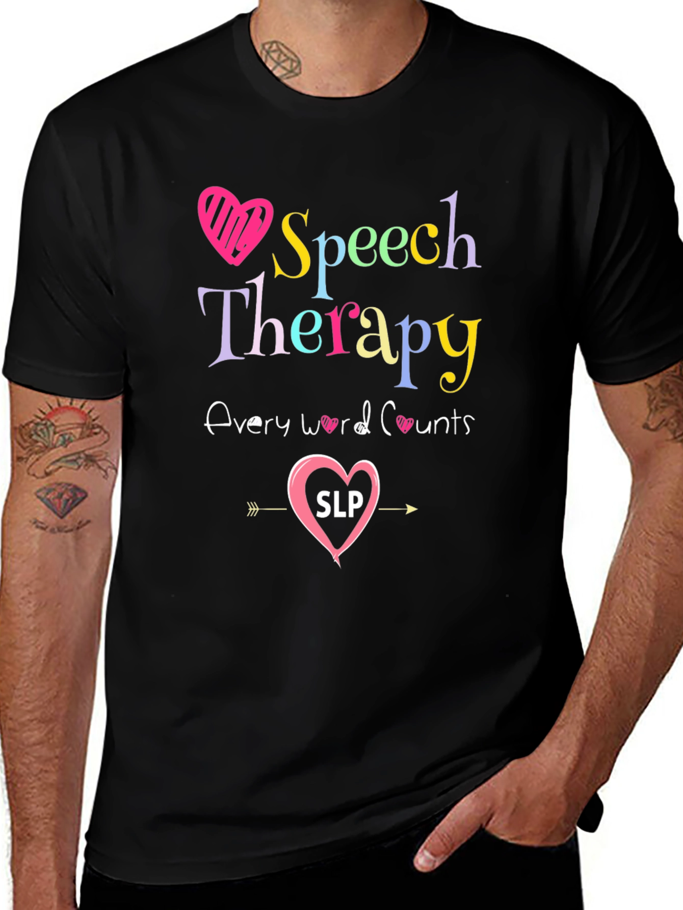 Speech Therapy T-Shirt - Every Word Counts