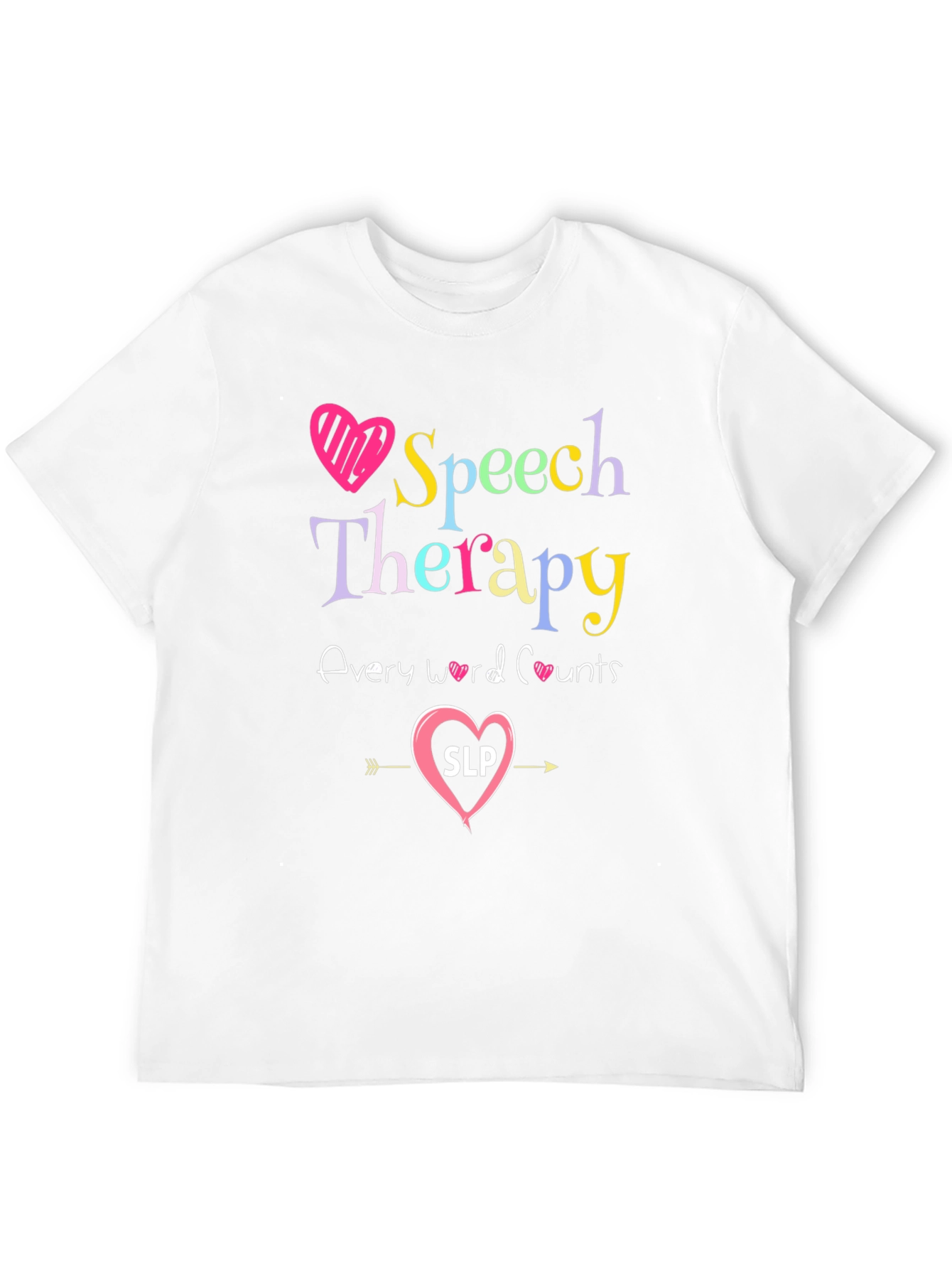 Speech Therapy T-Shirt - Every Word Counts