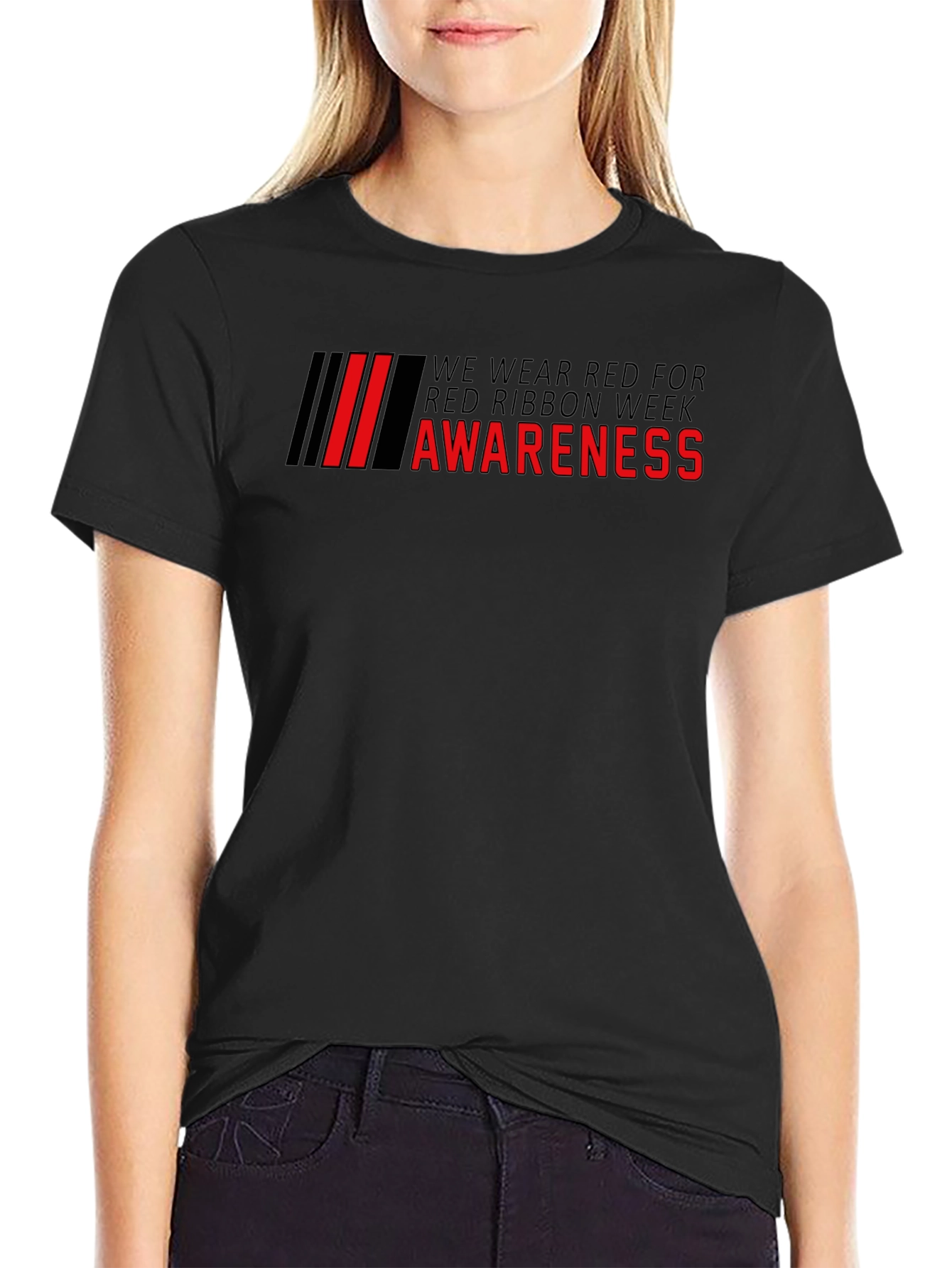Red Ribbon Week Awareness T-Shirt