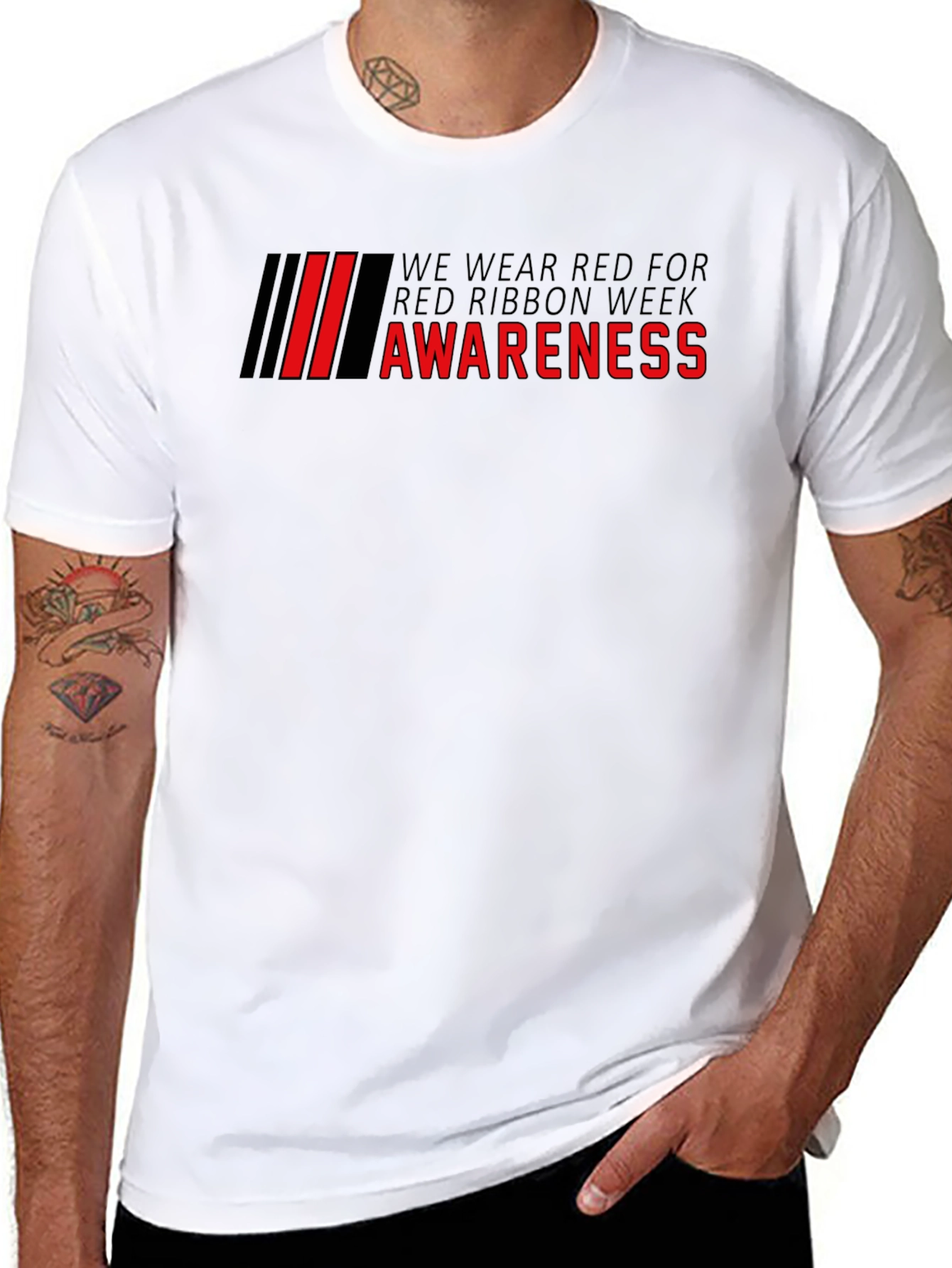 Red Ribbon Week Awareness T-Shirt